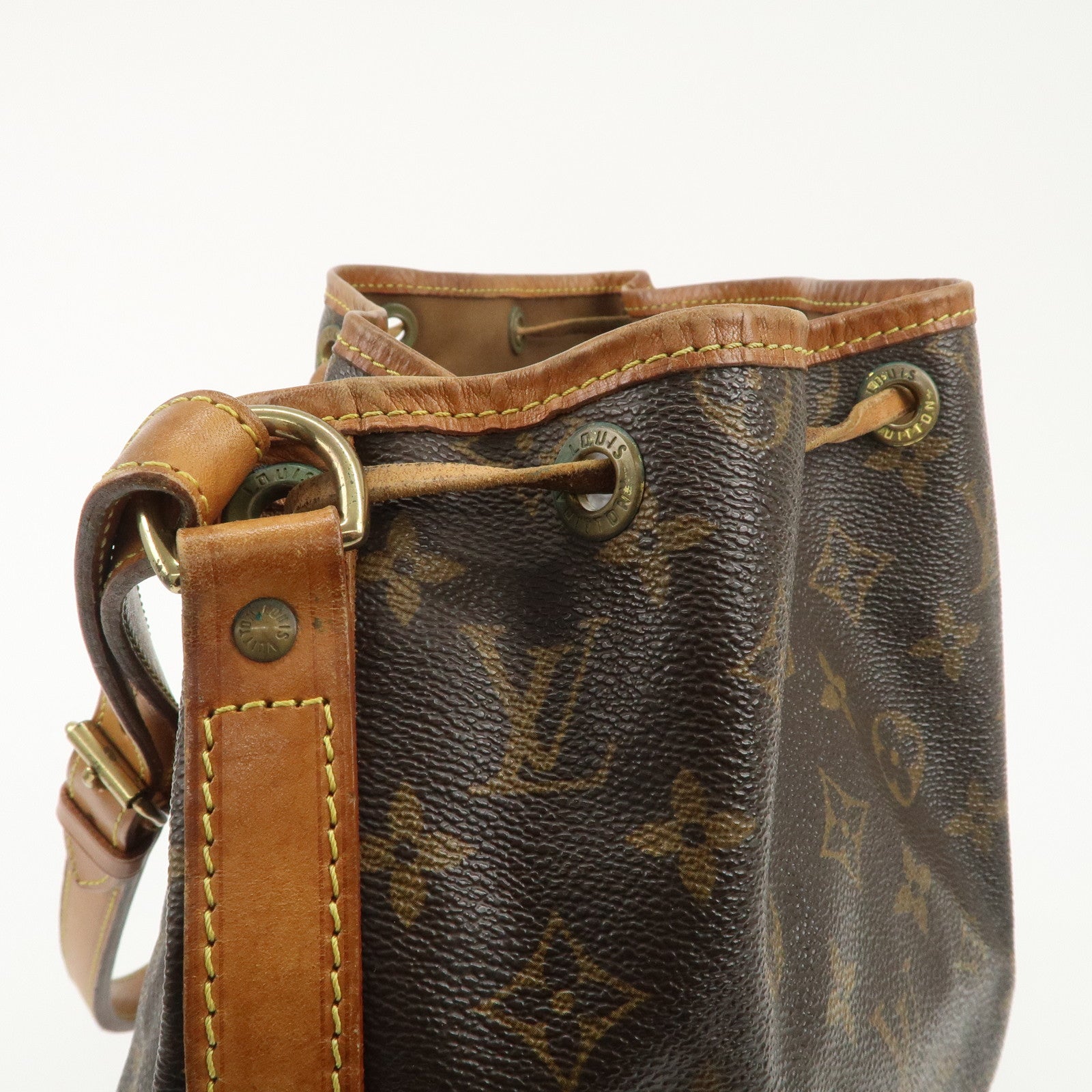 Louis Vuitton Monogram Noe Shoulder Bag Hand Bag Brown M42224