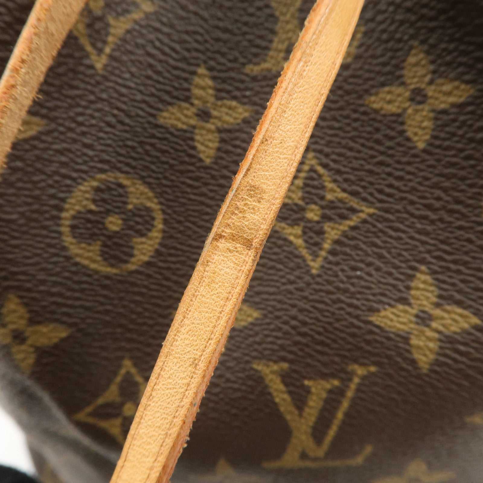 Louis Vuitton Monogram Petit Noe Shoulder Bag Brown M42226 Used