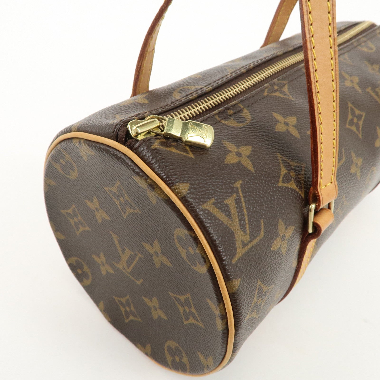 Louis Vuitton Monogram Papillon 26 Hand Bag New Style M51386 Used