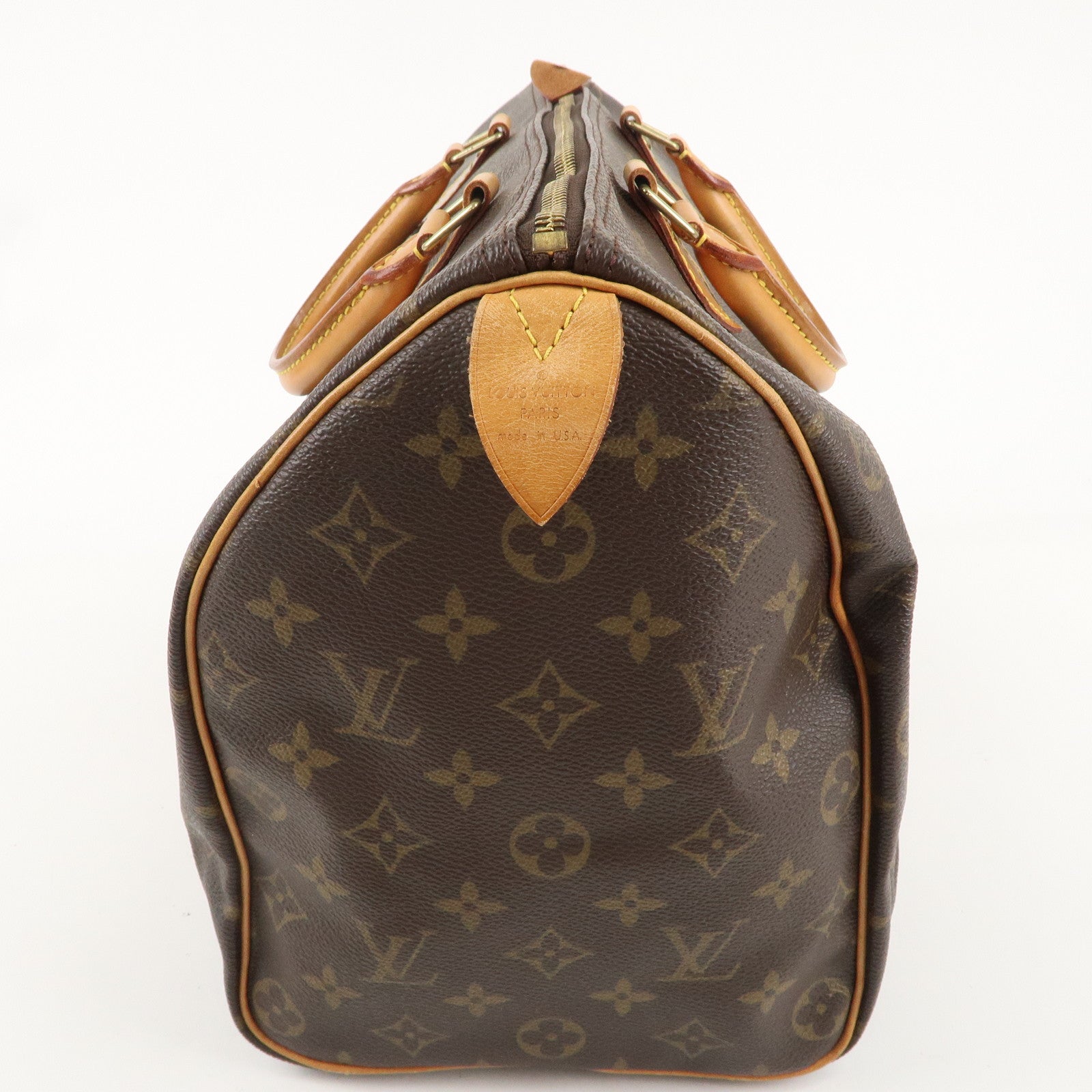 Louis Vuitton Monogram Speedy 35 Hand Bag Boston Bag M41524