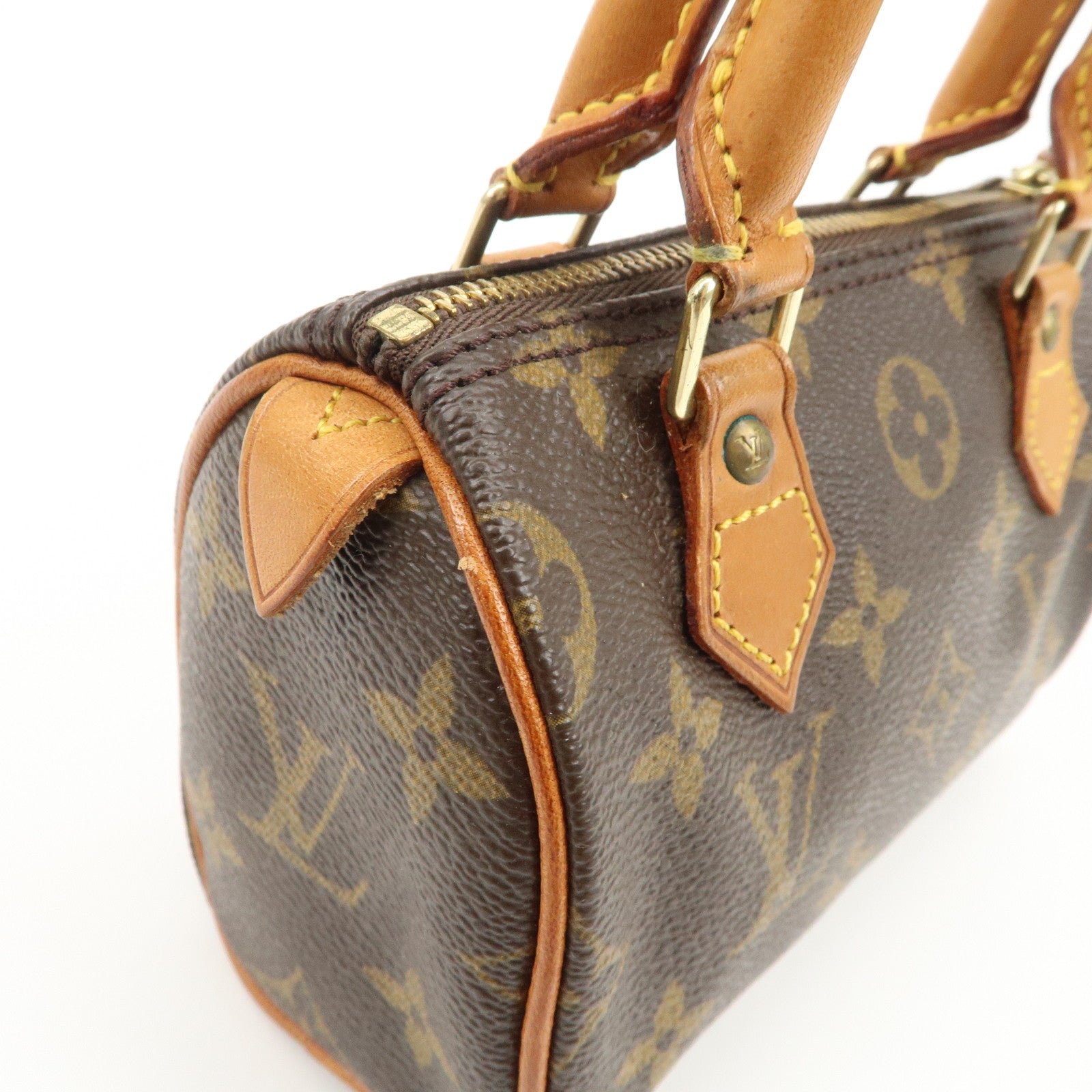 Louis Vuitton Monogram Mini Speedy 
Strap M41534 J00145