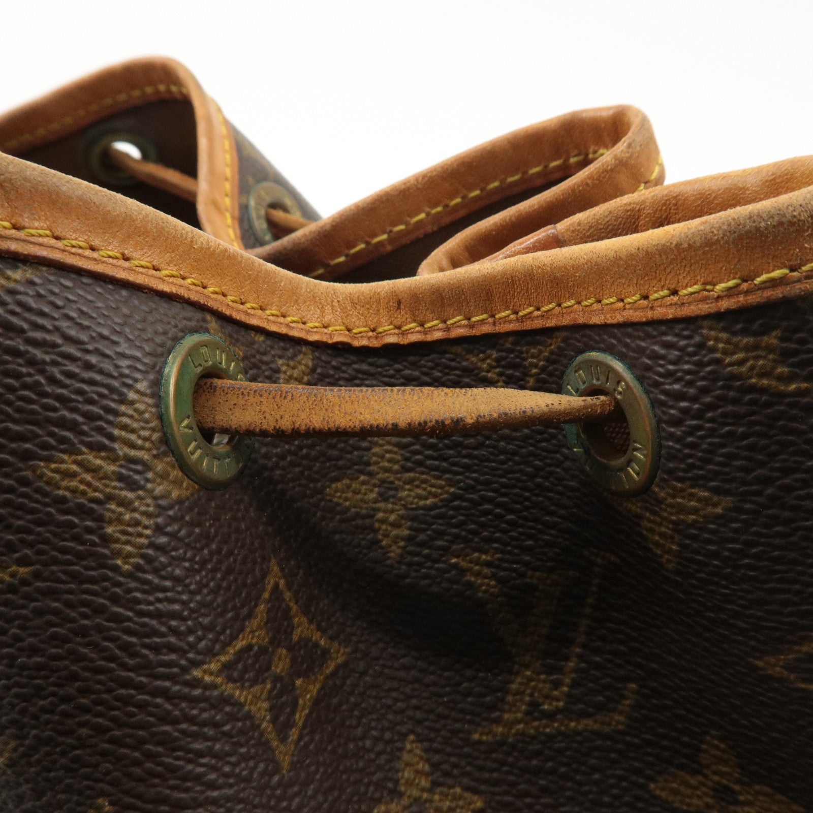 Louis Vuitton Monogram Noe Shoulder Bag Hand Bag Brown M42224