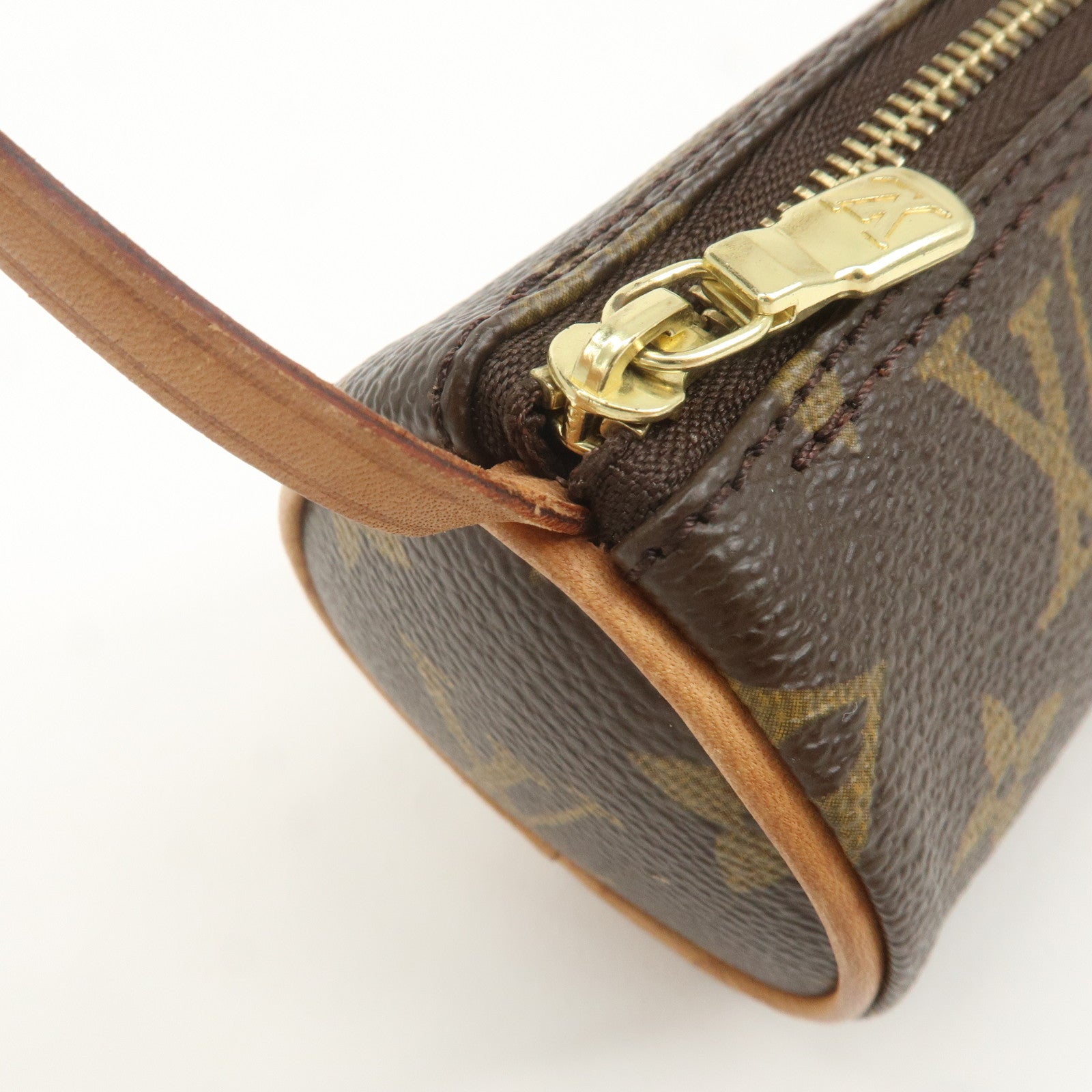 Louis Vuitton Monogram Papillon Pouch For Papillon Bag Brown