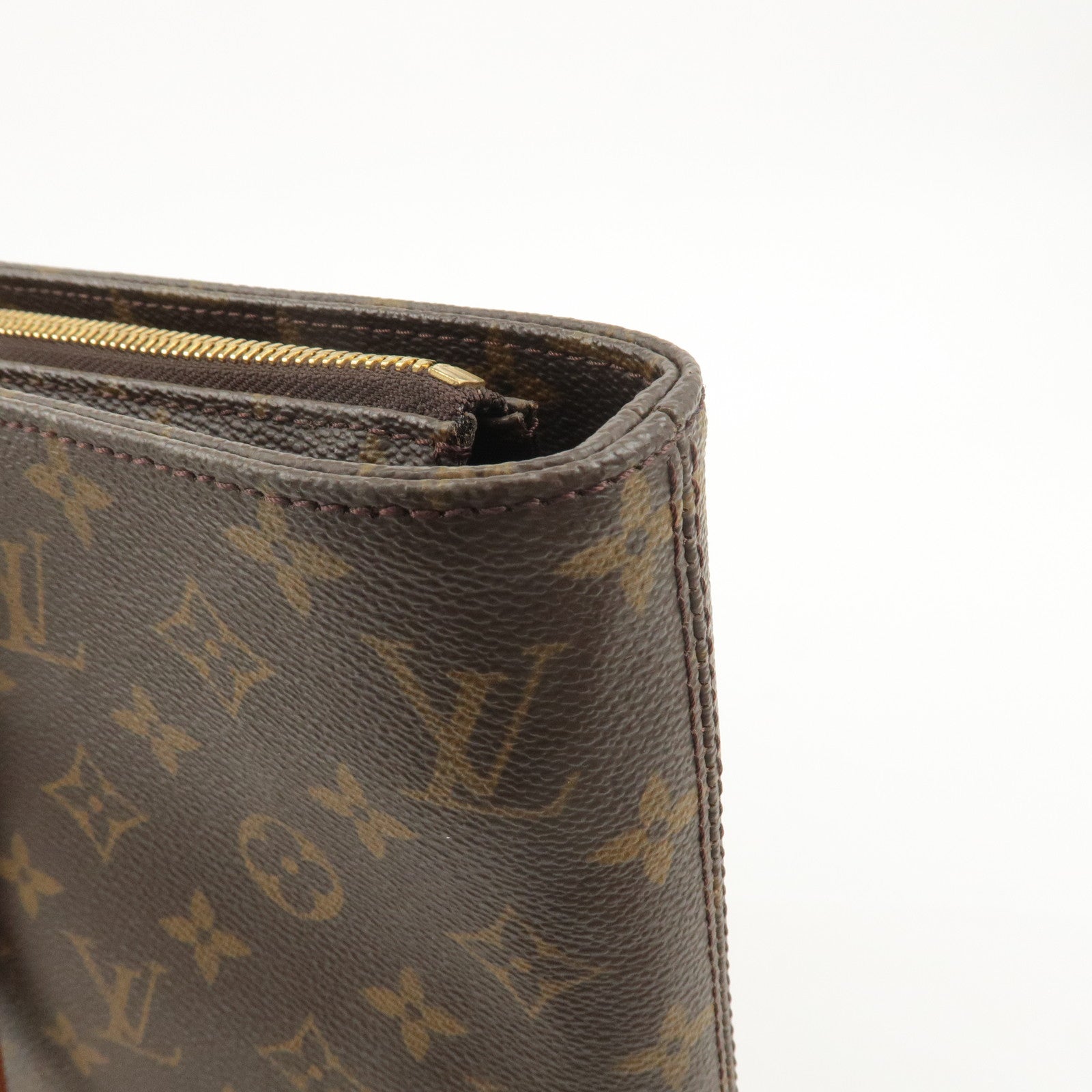 Louis Vuitton Monogram Luco Tote Bag Hand Bag Brown M51155