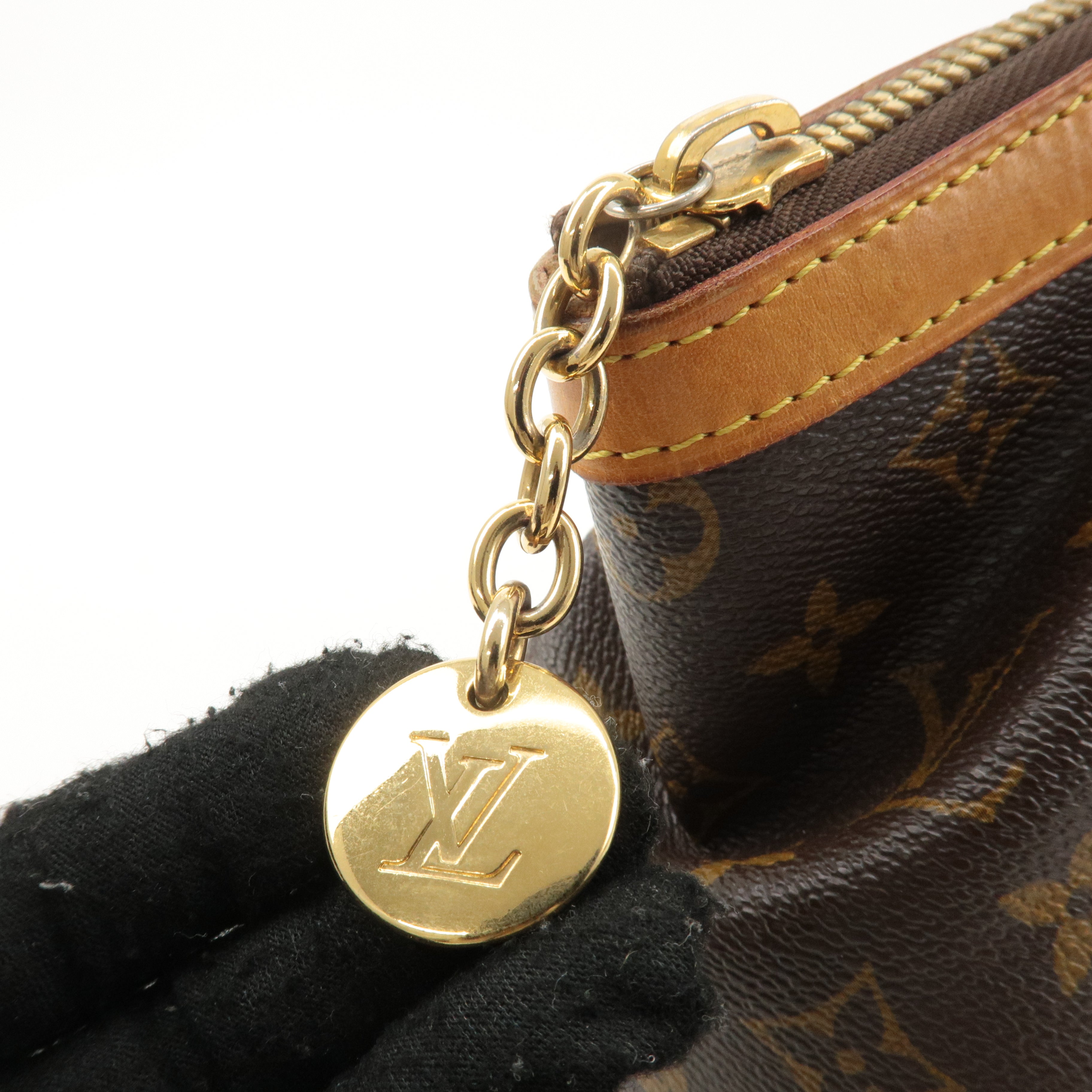 Louis Vuitton Monogram Tivoli PM Hand Bag Brown M40143