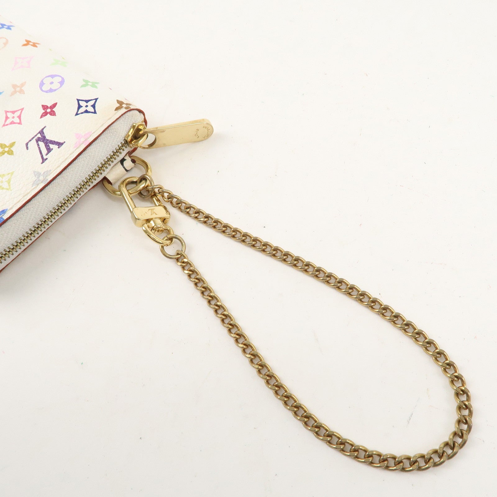 Louis Vuitton Monogram Multi Color Agenda Mini Zippe R21046