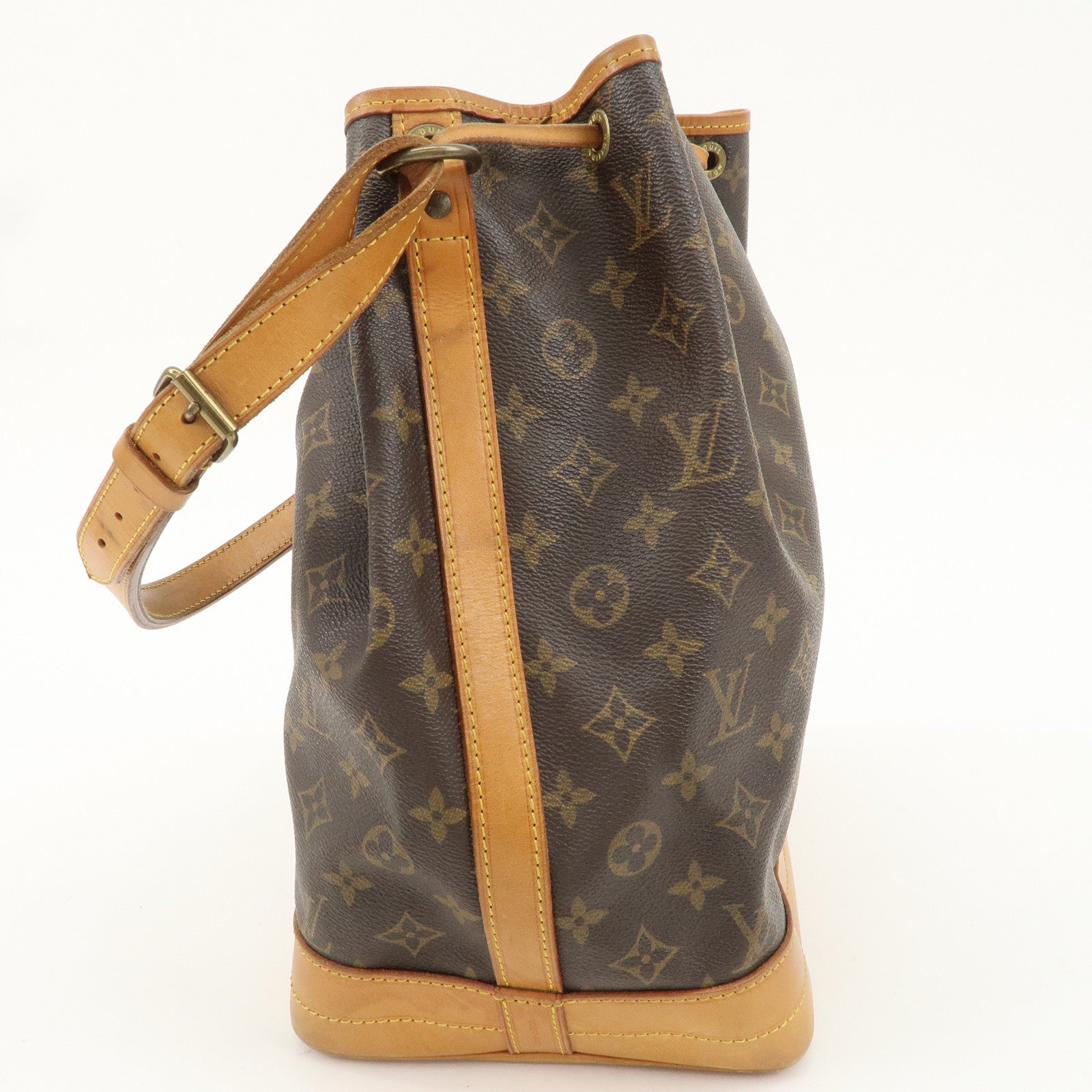 Louis Vuitton Monogram Noe Shoulder Bag Hand Bag Brown M42224