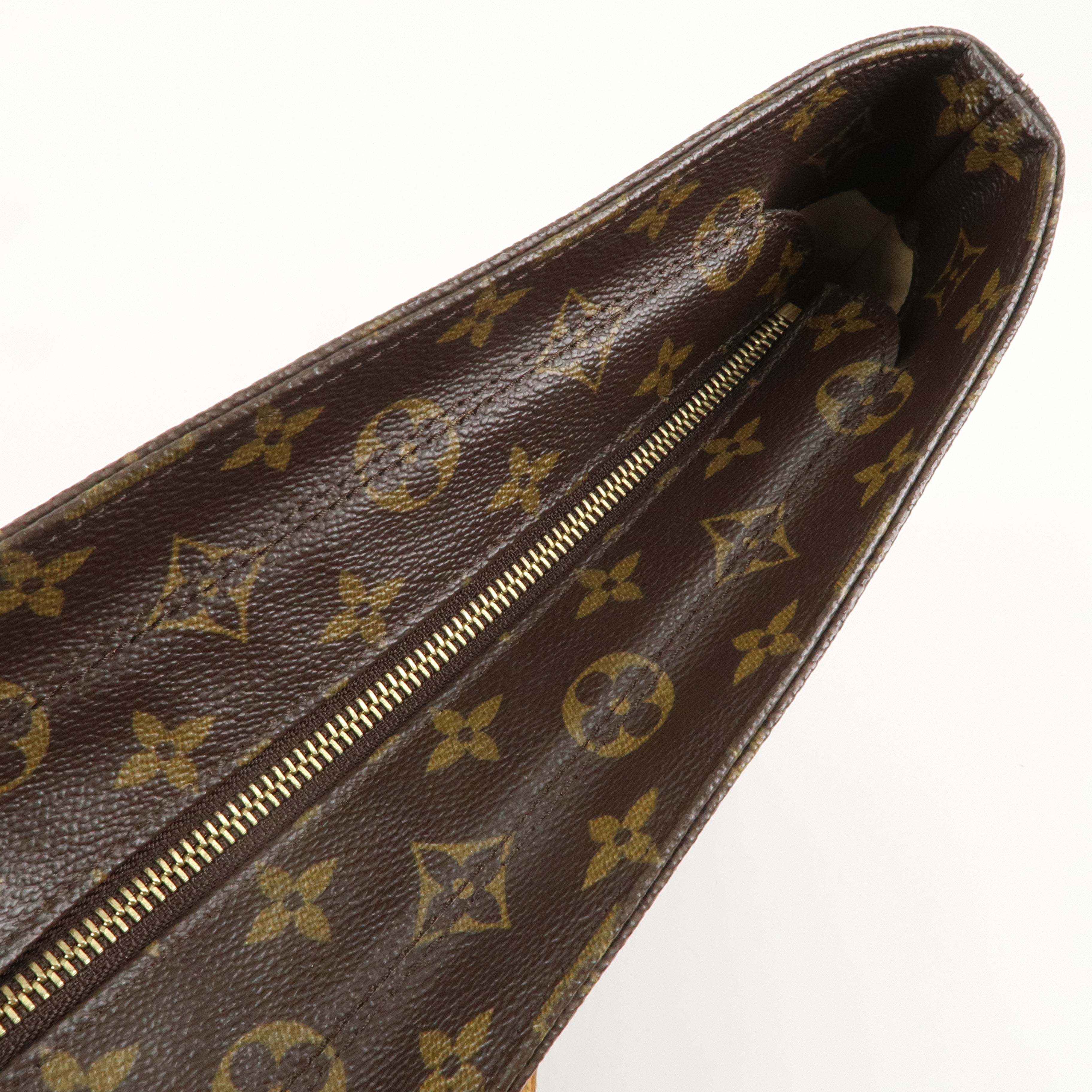 Louis Vuitton Monogram Luco Tote Bag Hand Bag Brown M51155