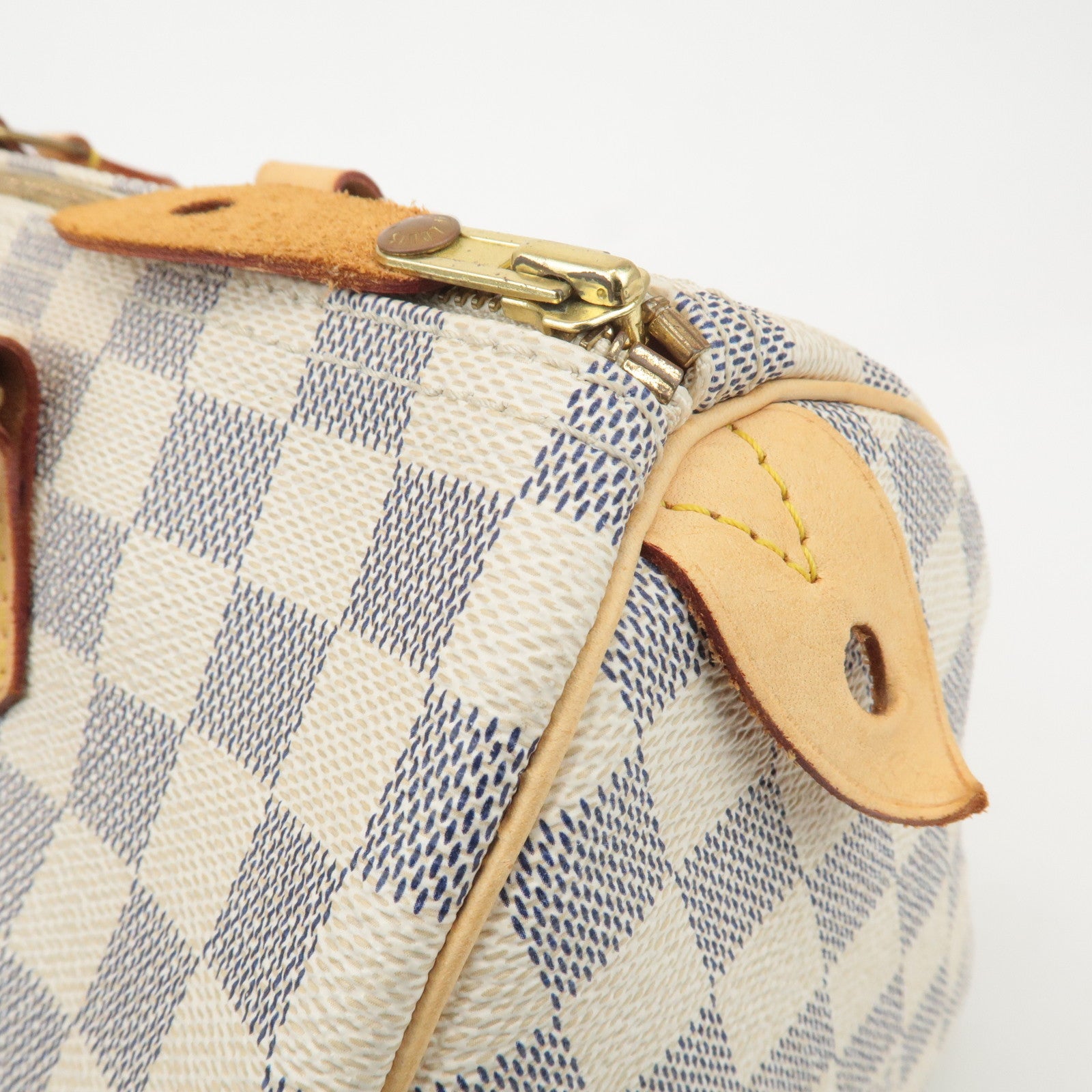 Louis Vuitton Damier Azur Speedy 30 Boston Hand Bag N41533