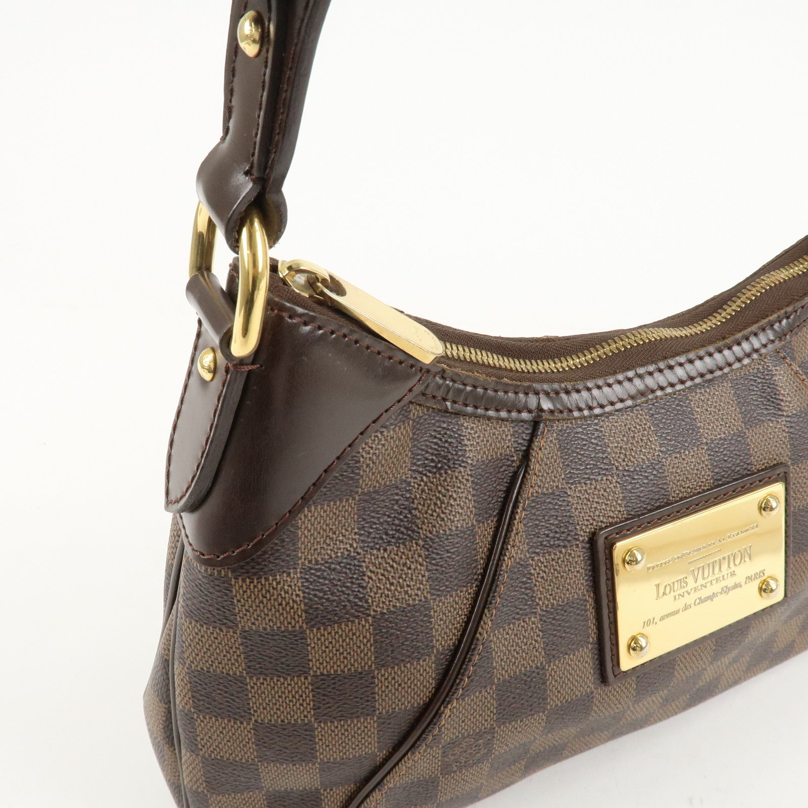 Louis Vuitton Damier Thames PM Shoulder Bag Hand Bag N48180