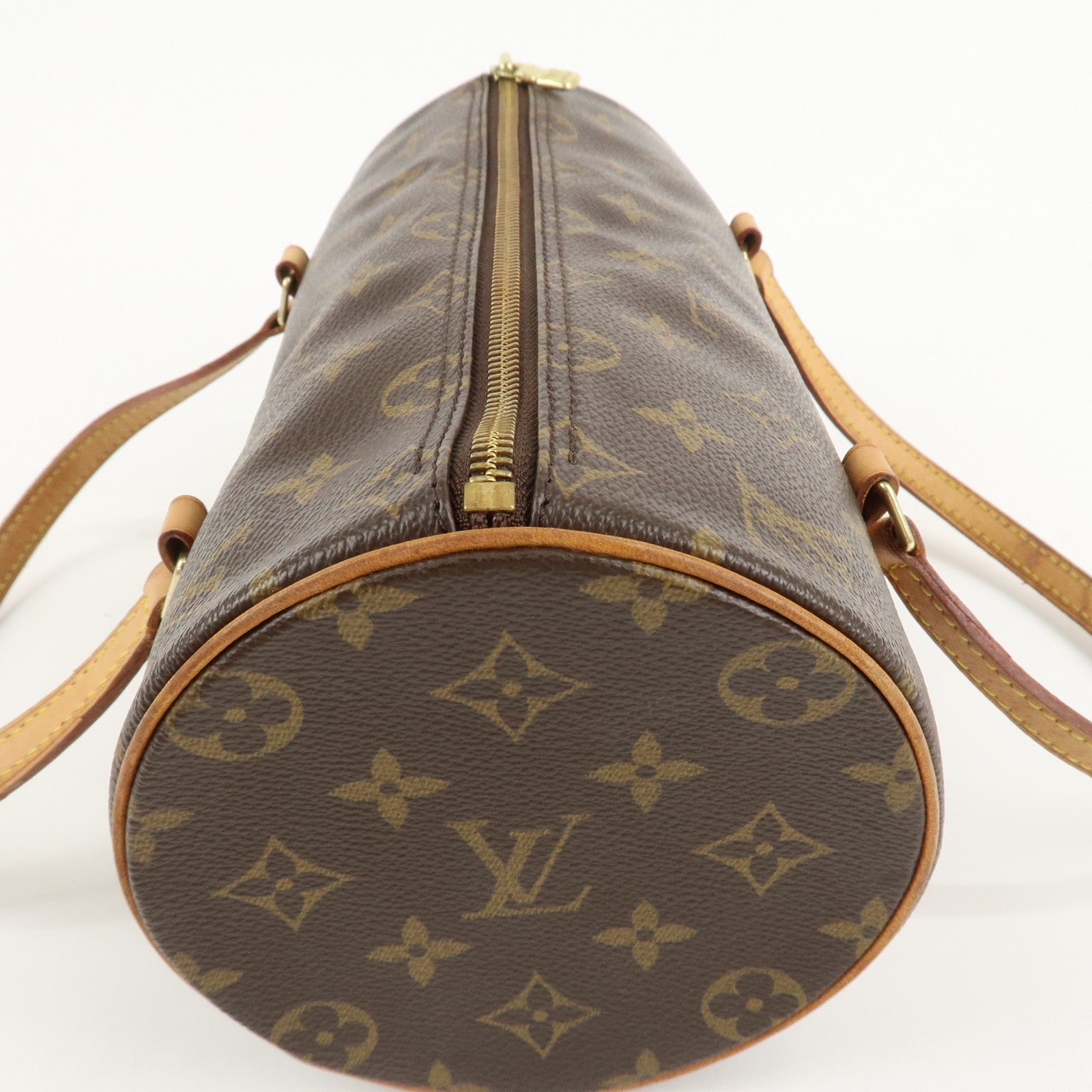 Louis Vuitton Monogram Papillon 30 Hand Bag New Style M51385 Used