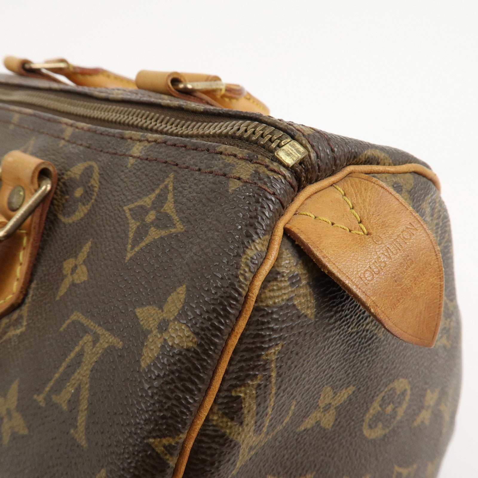 Louis Vuitton Monogram Speedy 30 Hand Bag Boston Bag M41526