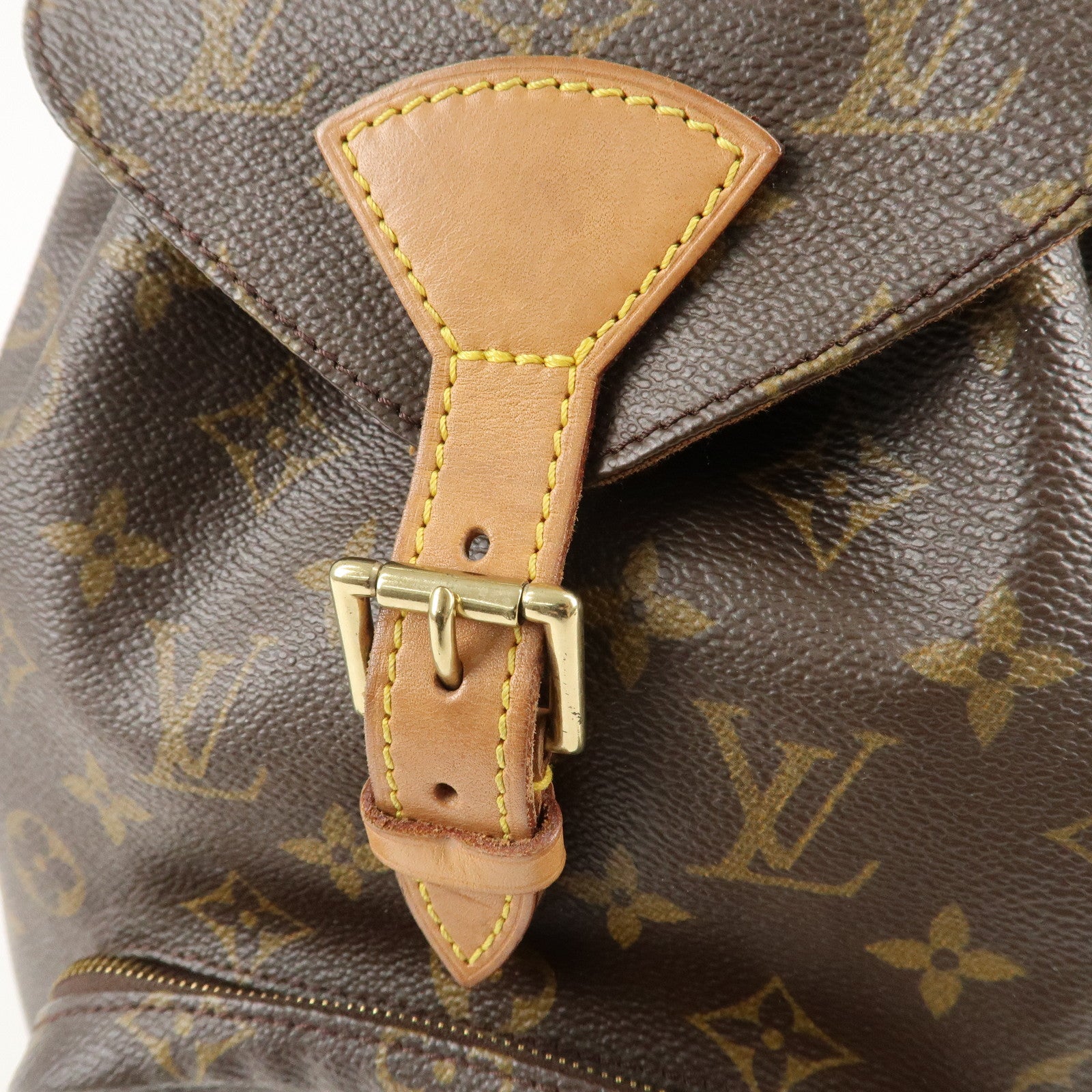 Louis Vuitton Monogram Montsouris MM Back Pack M51136 Used