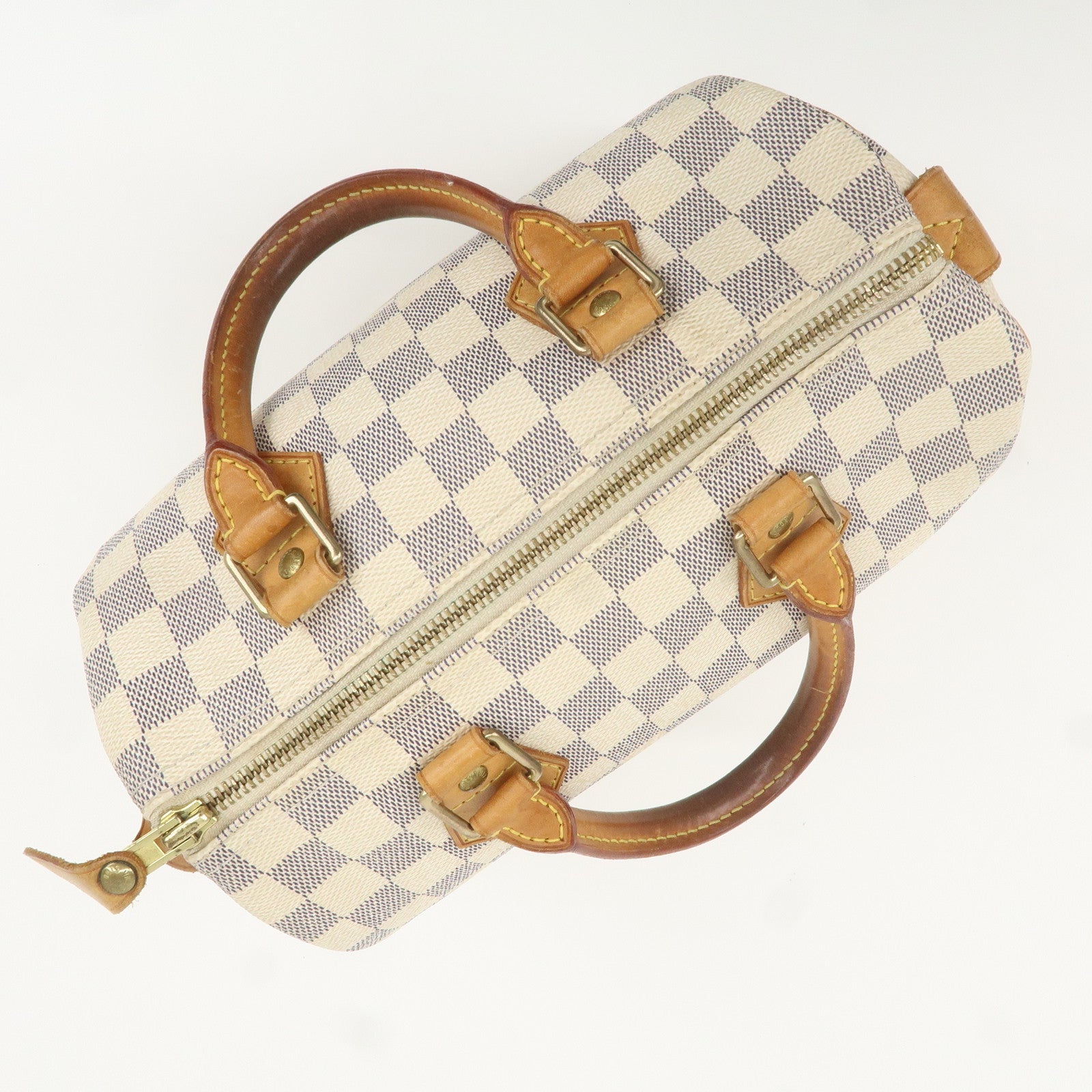 Louis Vuitton Damier Azur Speedy 25 Boston Bag Hand Bag N41534