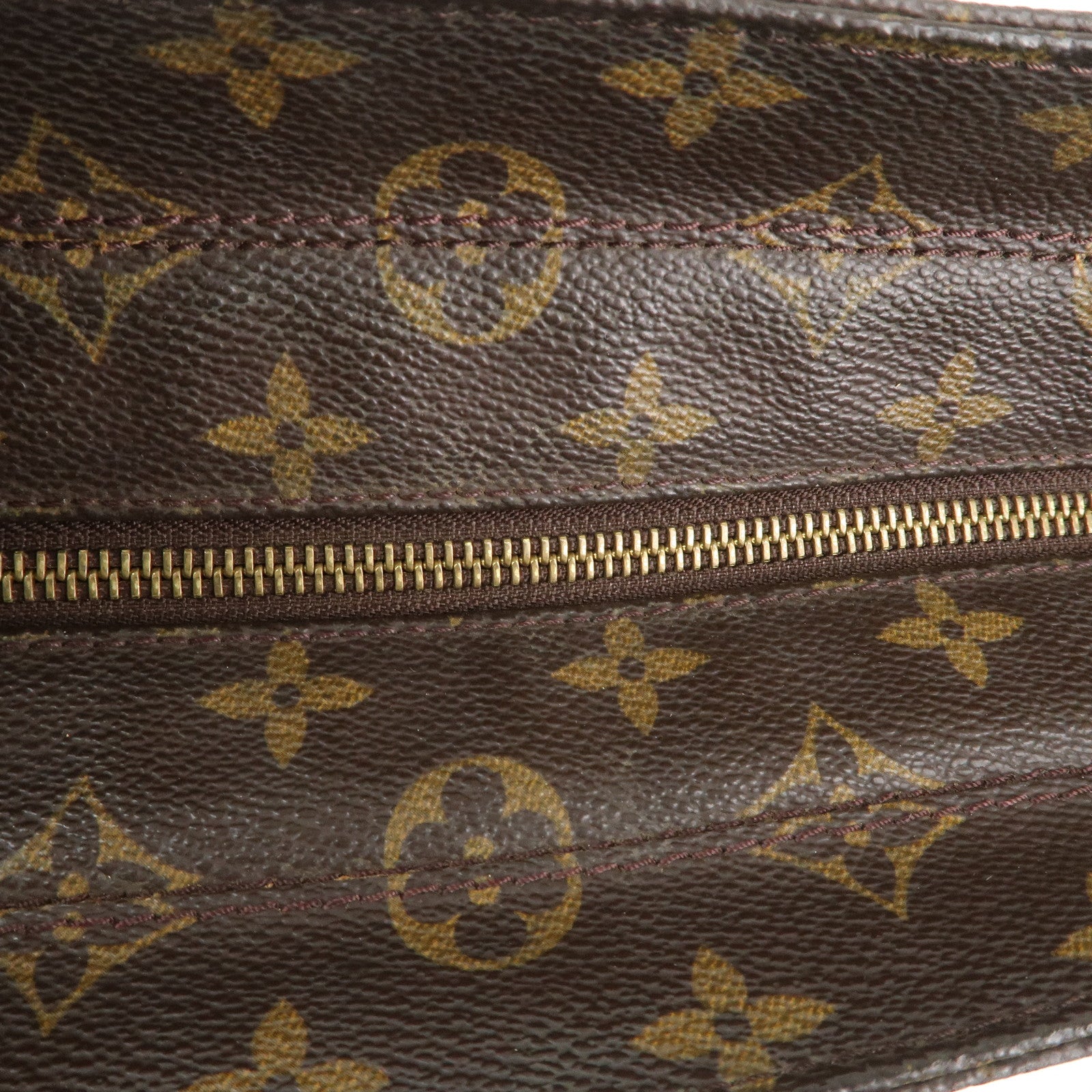 Louis Vuitton Monogram Luco Tote Bag Hand Bag Brown M51155