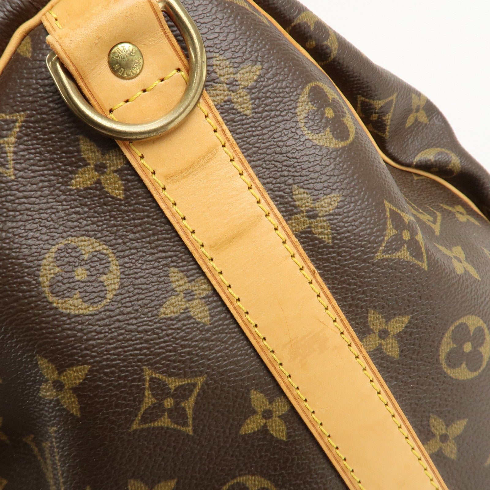 Louis Vuitton Monogram Keep All Bandouliere 55 Boston Bag M41414 Used