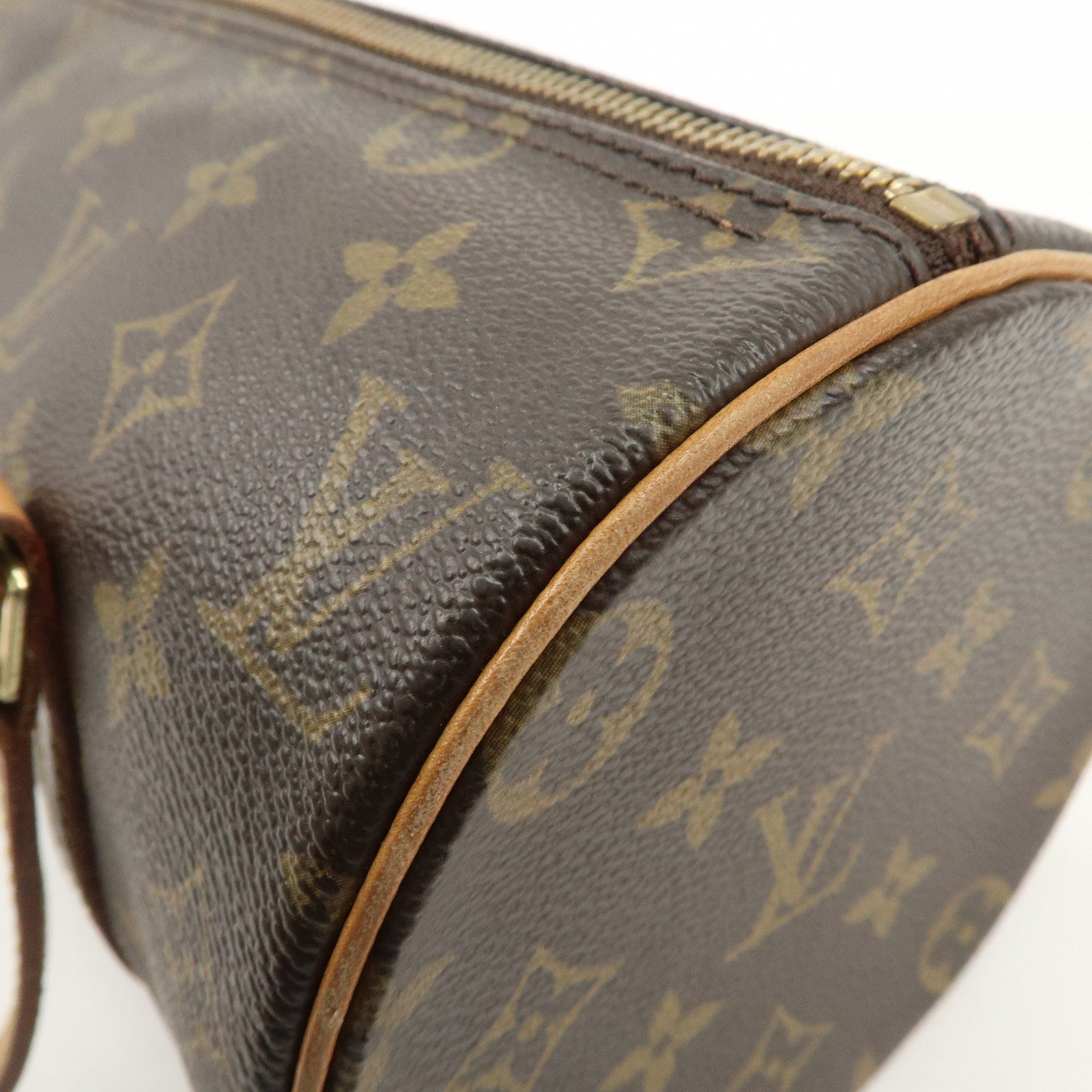 Louis Vuitton Monogram Papillon 26 Hand Bag New Style M51385 Used