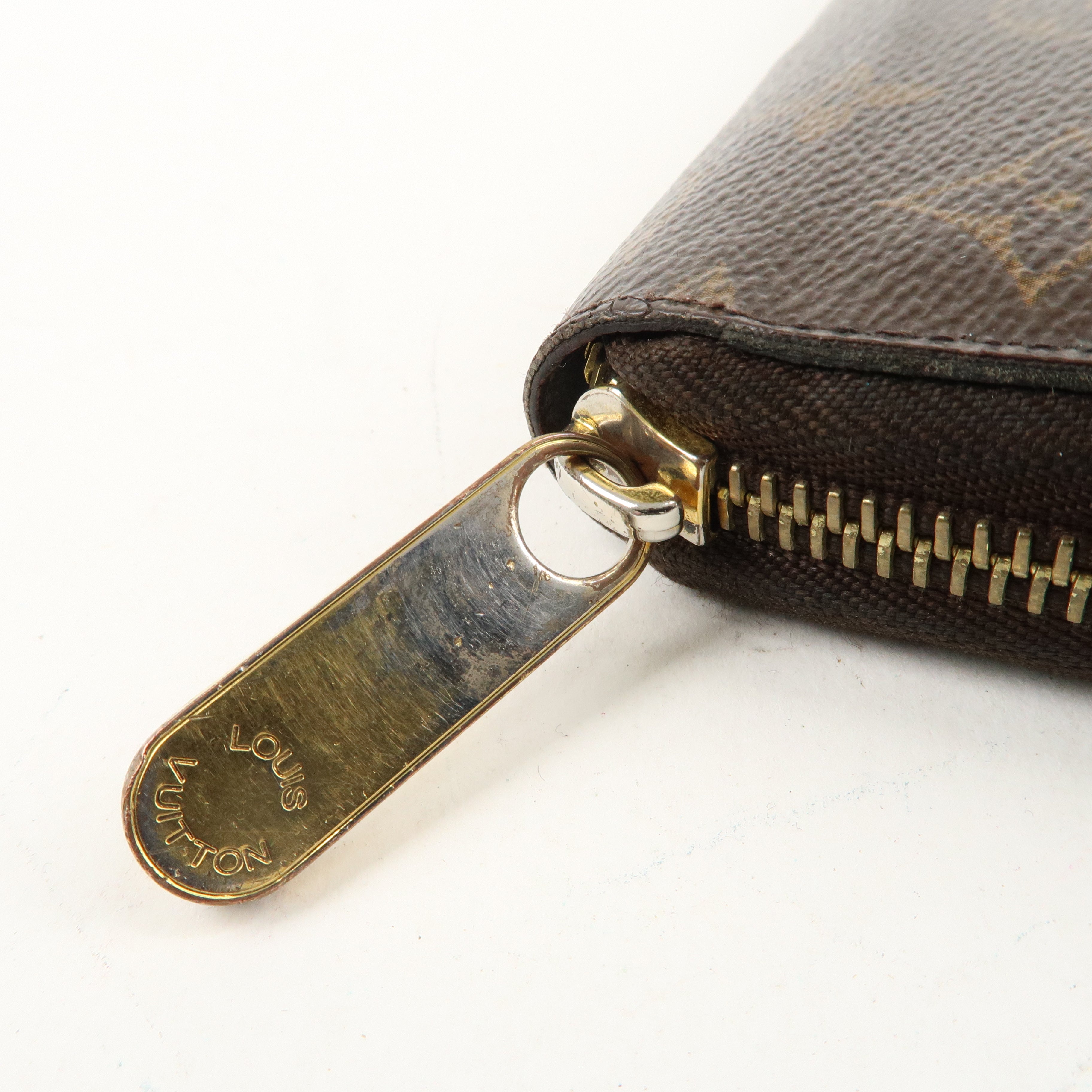 Louis Vuitton Monogram Zippy Wallet Zip Around Long Wallet M60017