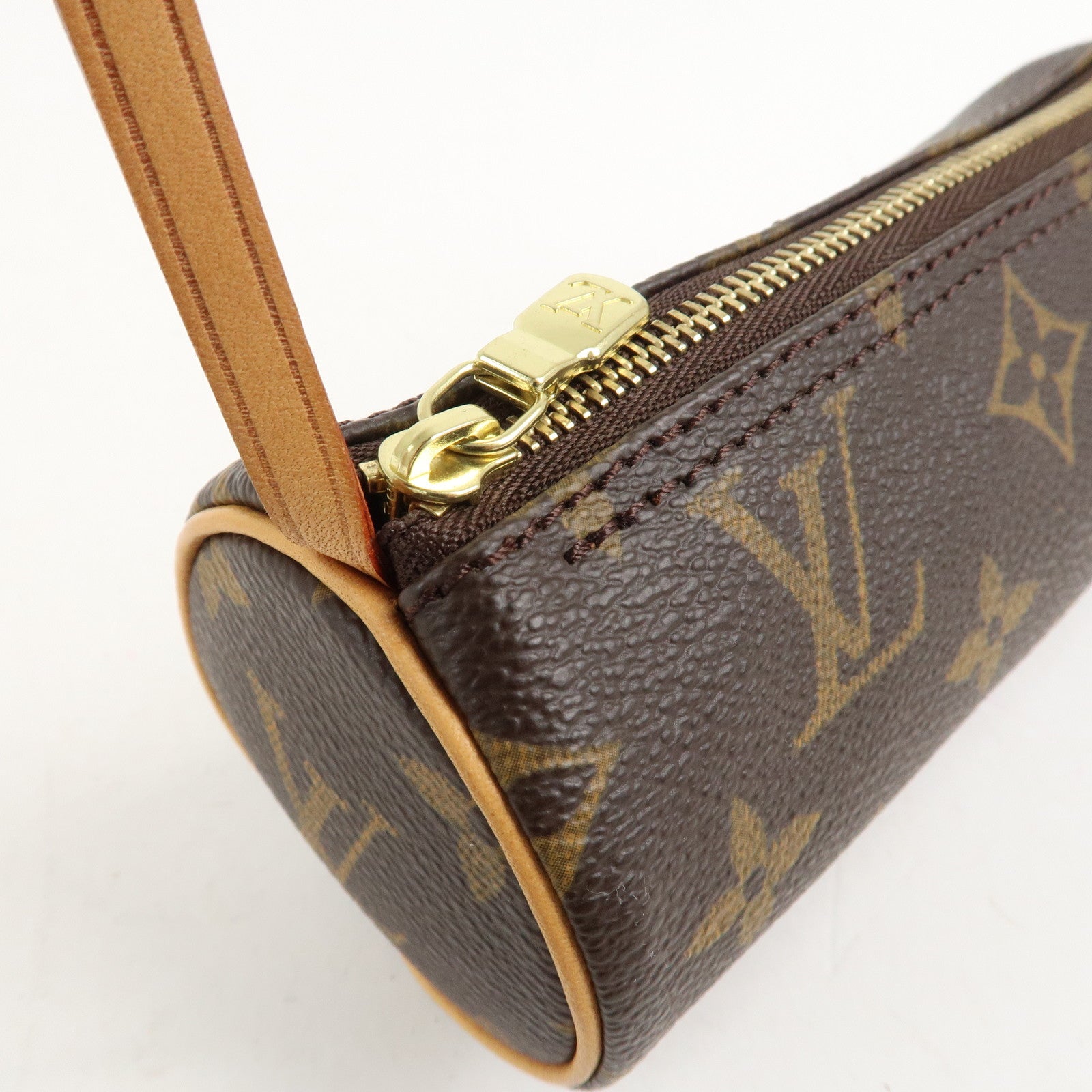 Louis Vuitton Monogram Mini Pouch for Papillon Bag Brown Used