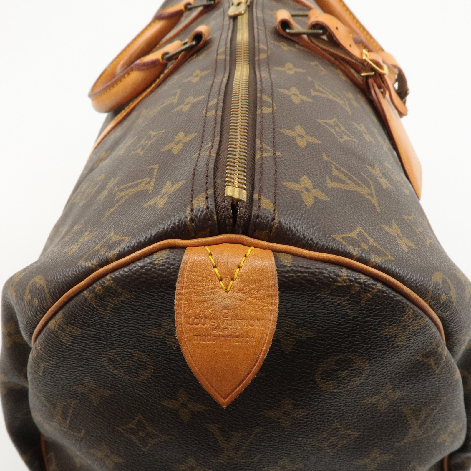 Louis Vuitton Monogram Keep All 55 Boston Bag Brown M41424