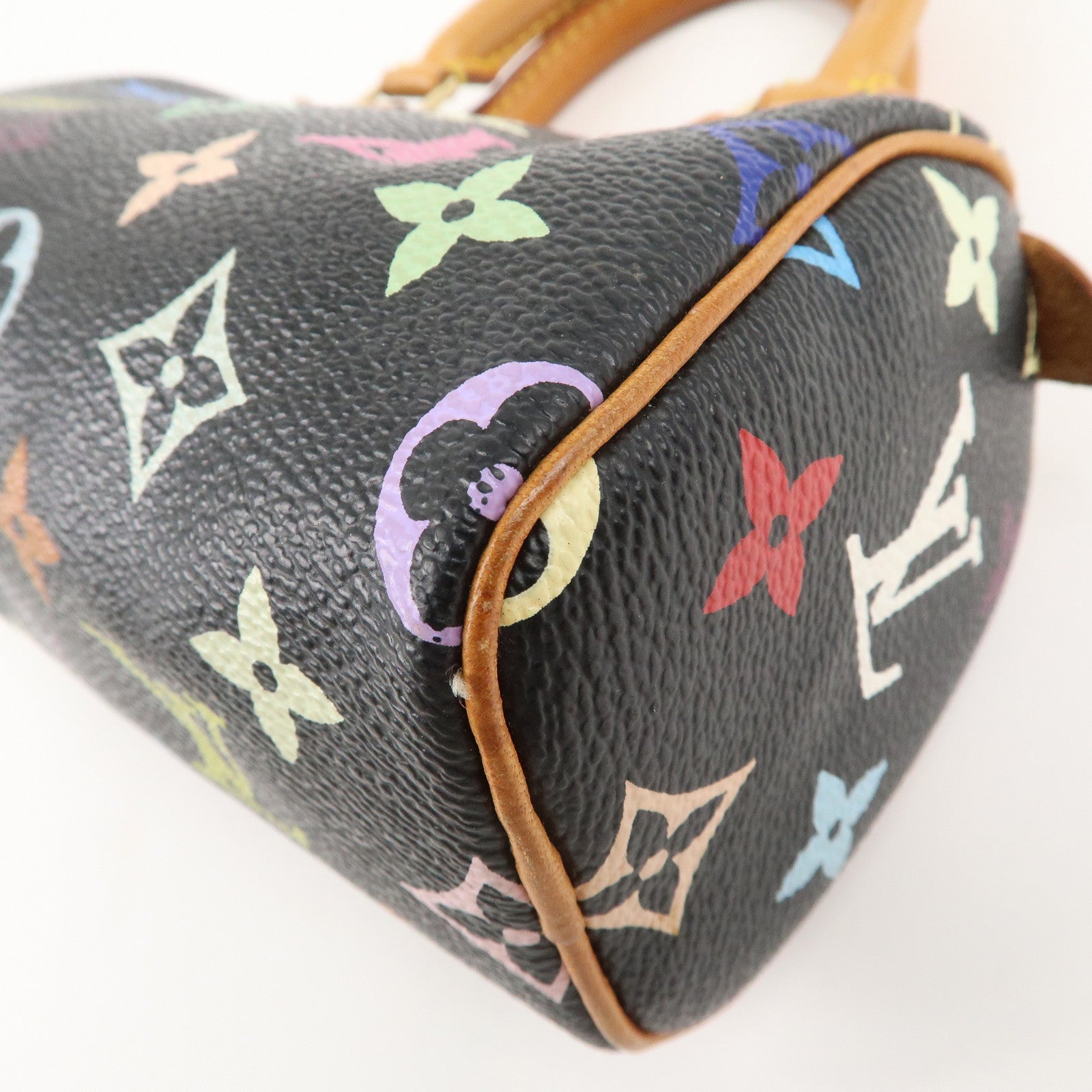 Louis Vuitton Monogram Multicolor Mini Speedy&Strap M92644 J00145