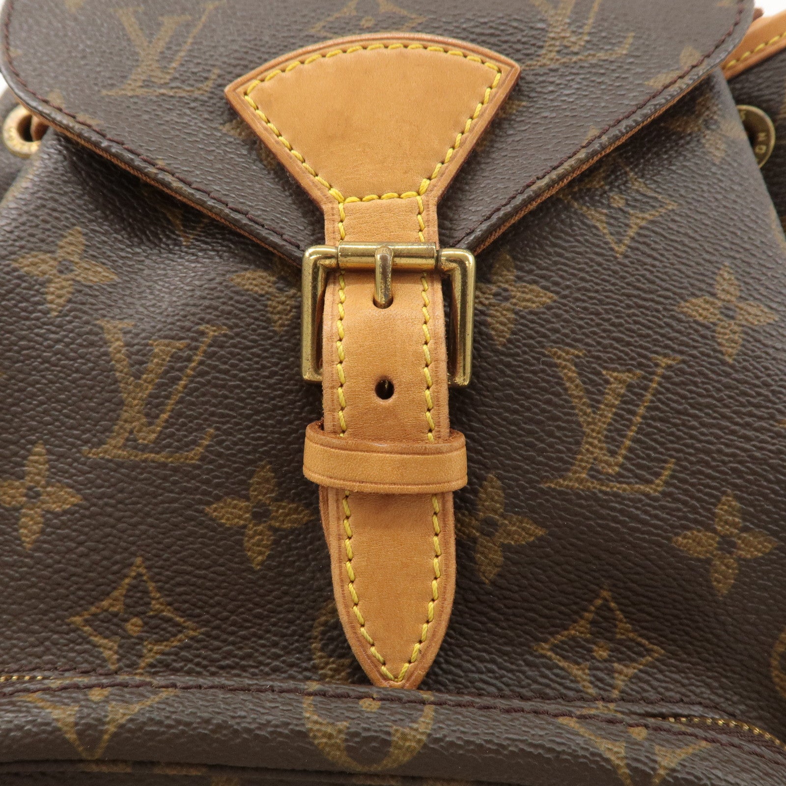 Louis Vuitton Monogram Montsouris MM Backpack Brown M51136