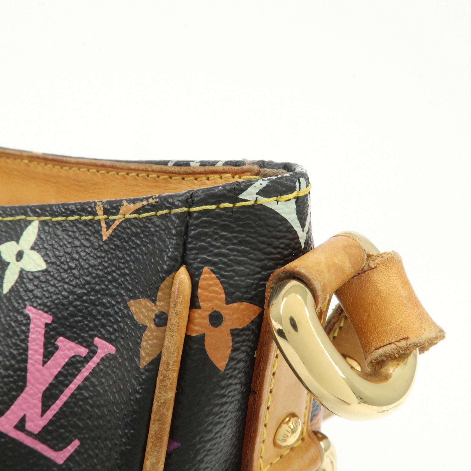 Louis Vuitton Monogram Multicolor Lodge GM Shoulder Bag M40052 Used