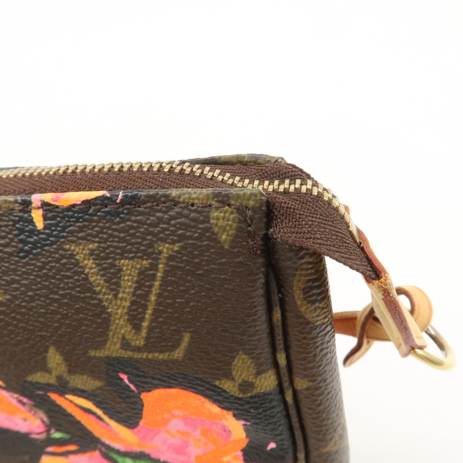 Louis Vuitton Monogram Rose Pochette Accessoires Pouch M48615 Used