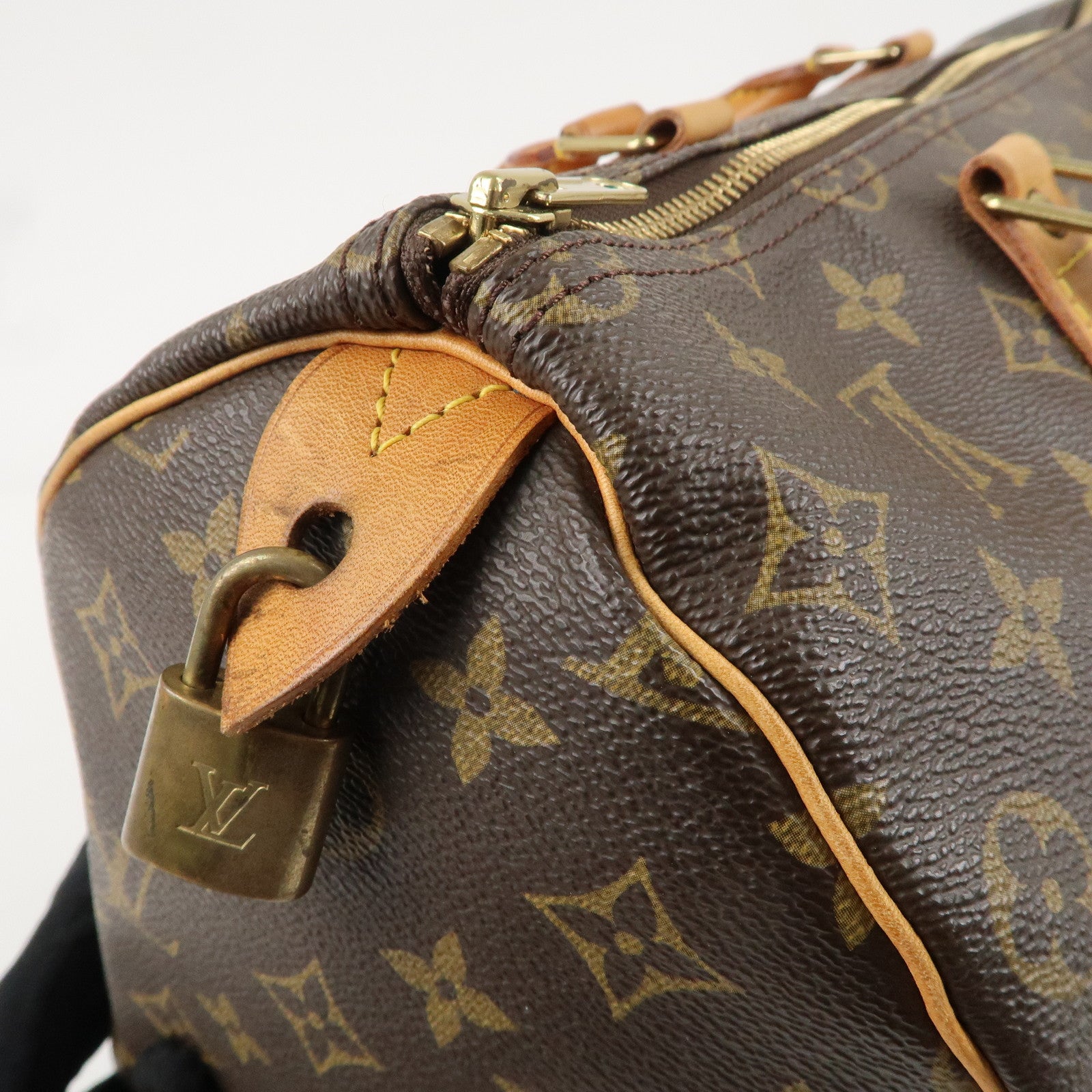 Louis Vuitton Monogram Speedy 35 Hand Bag Boston Bag M41524