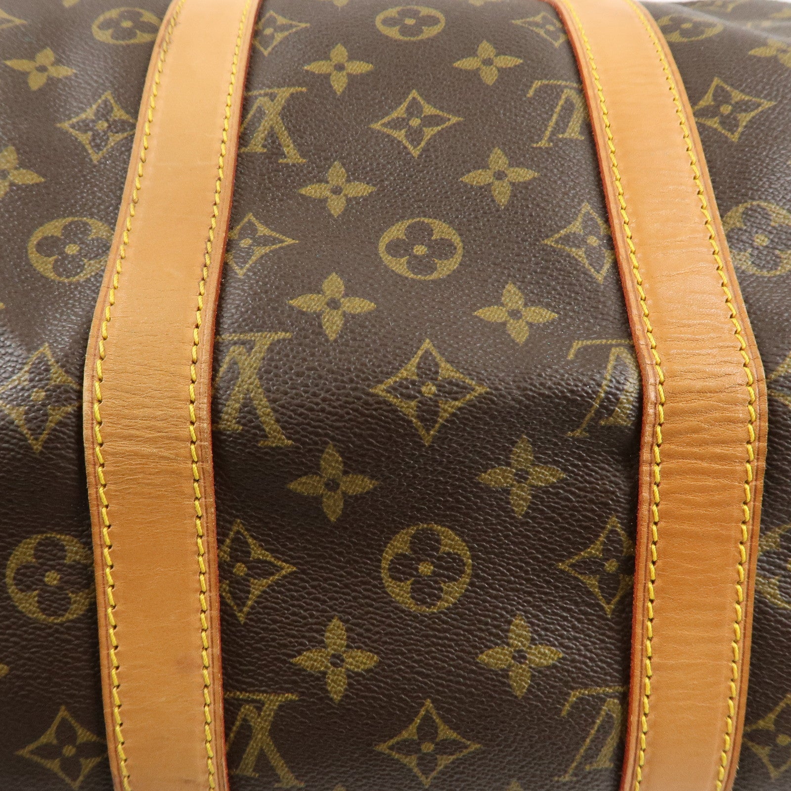 Louis Vuitton Monogram Keep All Bandouliere 45 Boston Bag M41418 Used