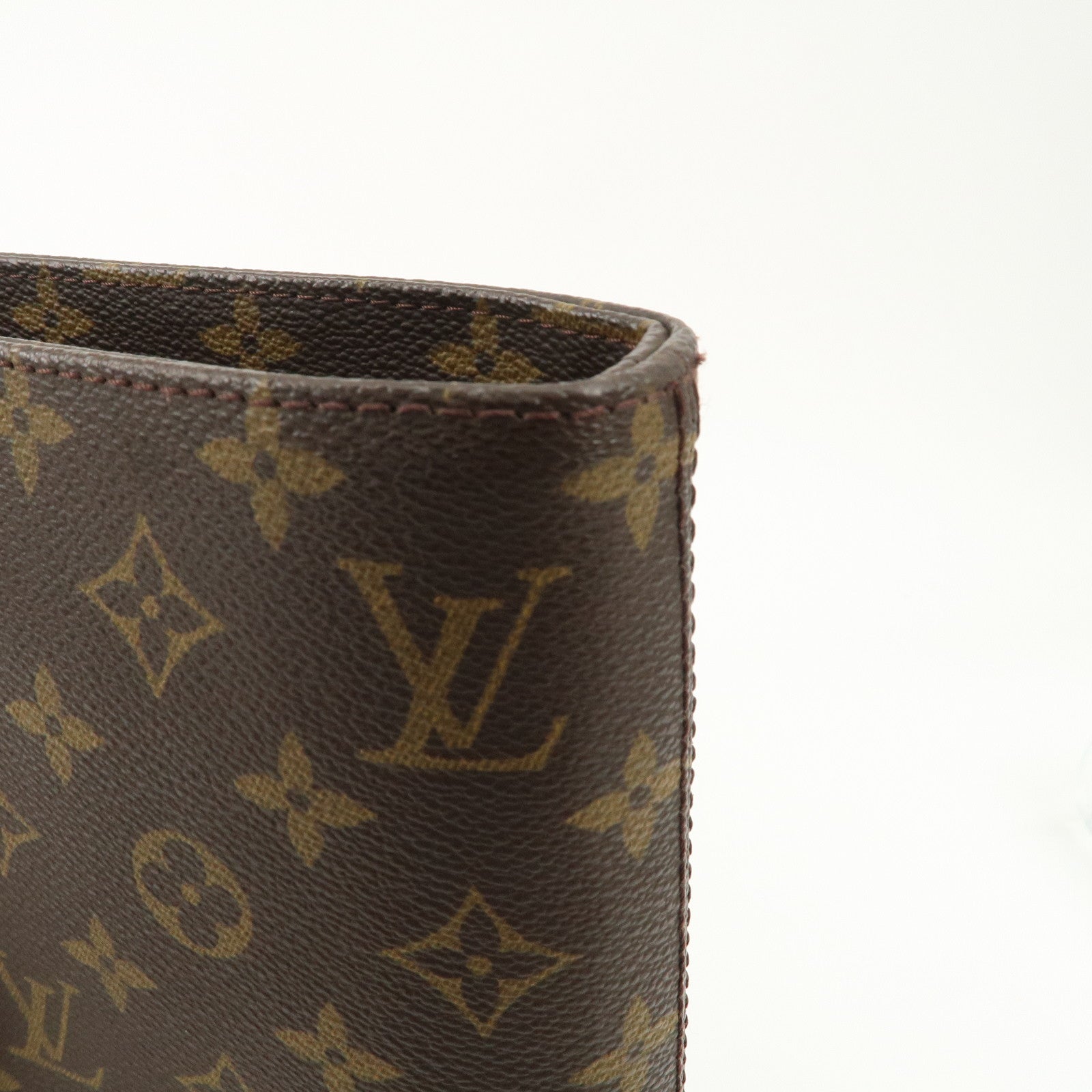 Louis Vuitton Monogram Luco Tote Bag Hand Bag Brown M51155