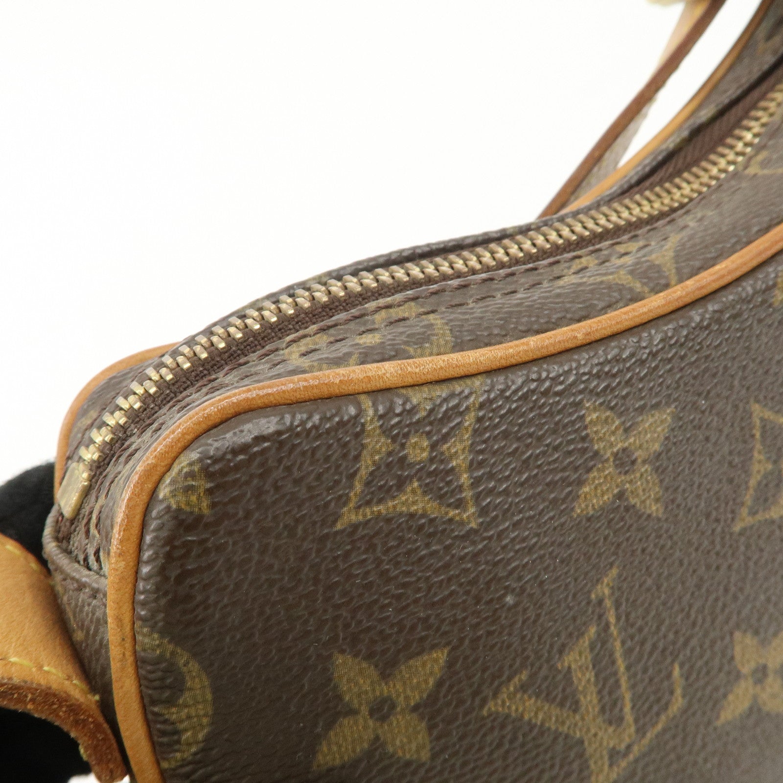 Louis Vuitton Monogram Pochette Croissant Shoulder Bag M51510 Used