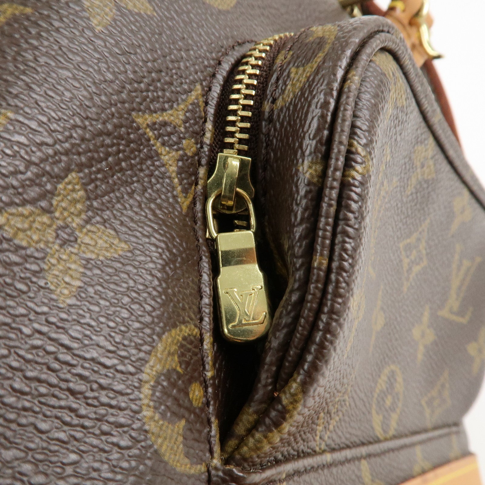 Louis Vuitton Monogram Montsouris MM Back Pack Bag M51136 Used