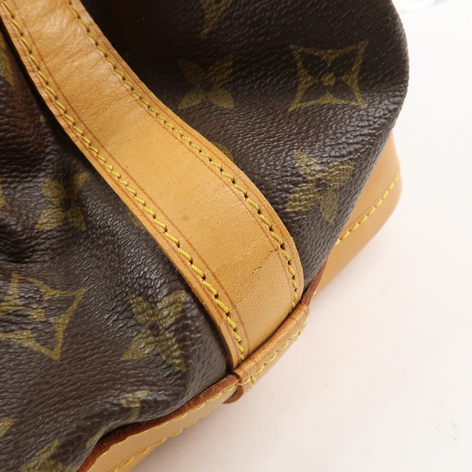 Louis Vuitton Monogram Noe Shoulder Bag Hand Bag Brown M42224