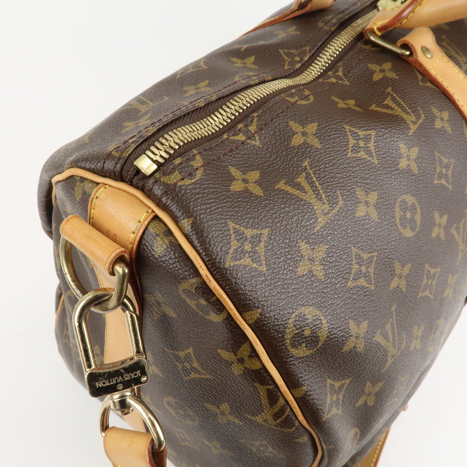 Louis Vuitton Monogram Keep All Bandouliere 50 Boston Bag M41416 Used