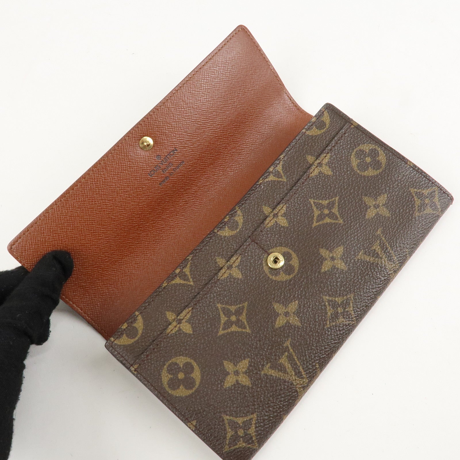 Louis Vuitton Monogram Pochette Porte Monnaie Credit M61725 Used