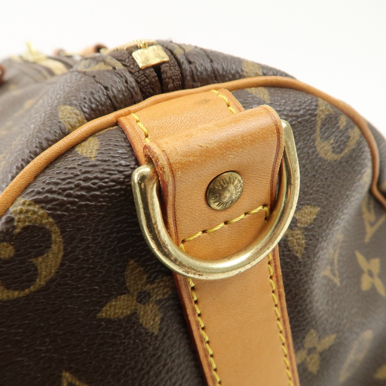 Louis Vuitton Monogram Keep All Bandouliere 50 Boston Bag M41416 Used