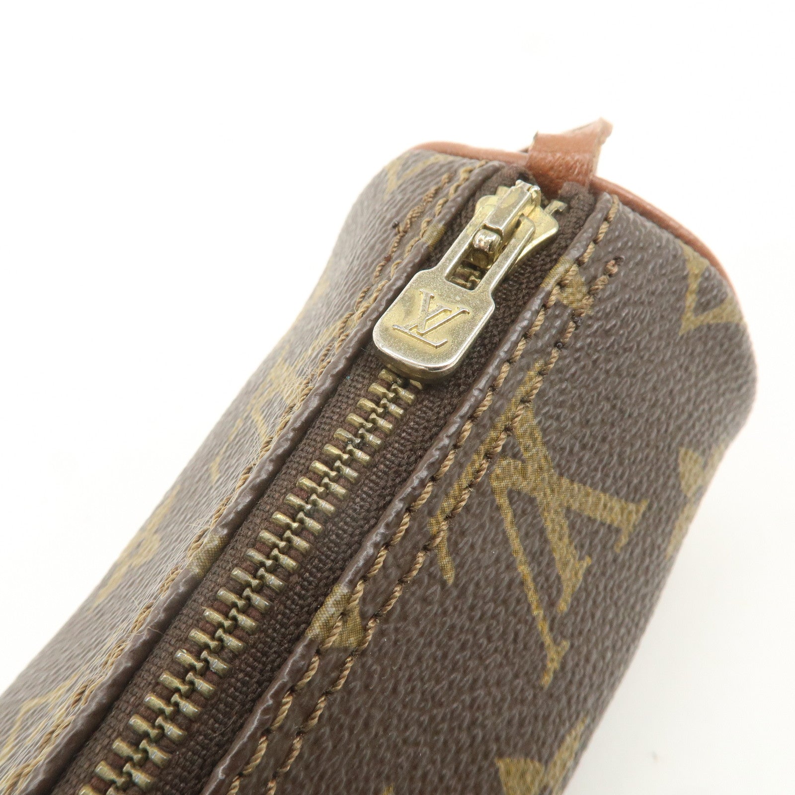 Louis Vuitton Monogram Pouch for Papillon Bag Old Style Brown