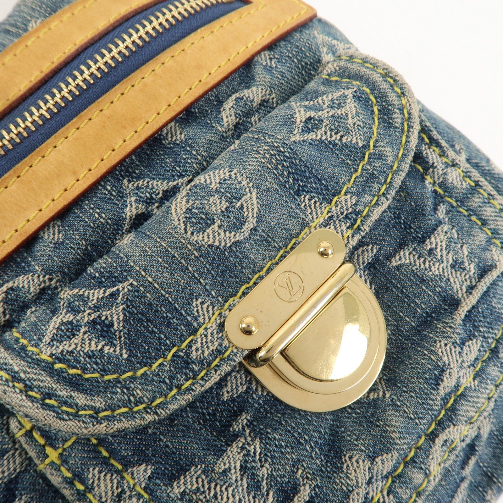 Louis Vuitton Monogram Denim Baggy PM 2Way Shoulder Bag M95049