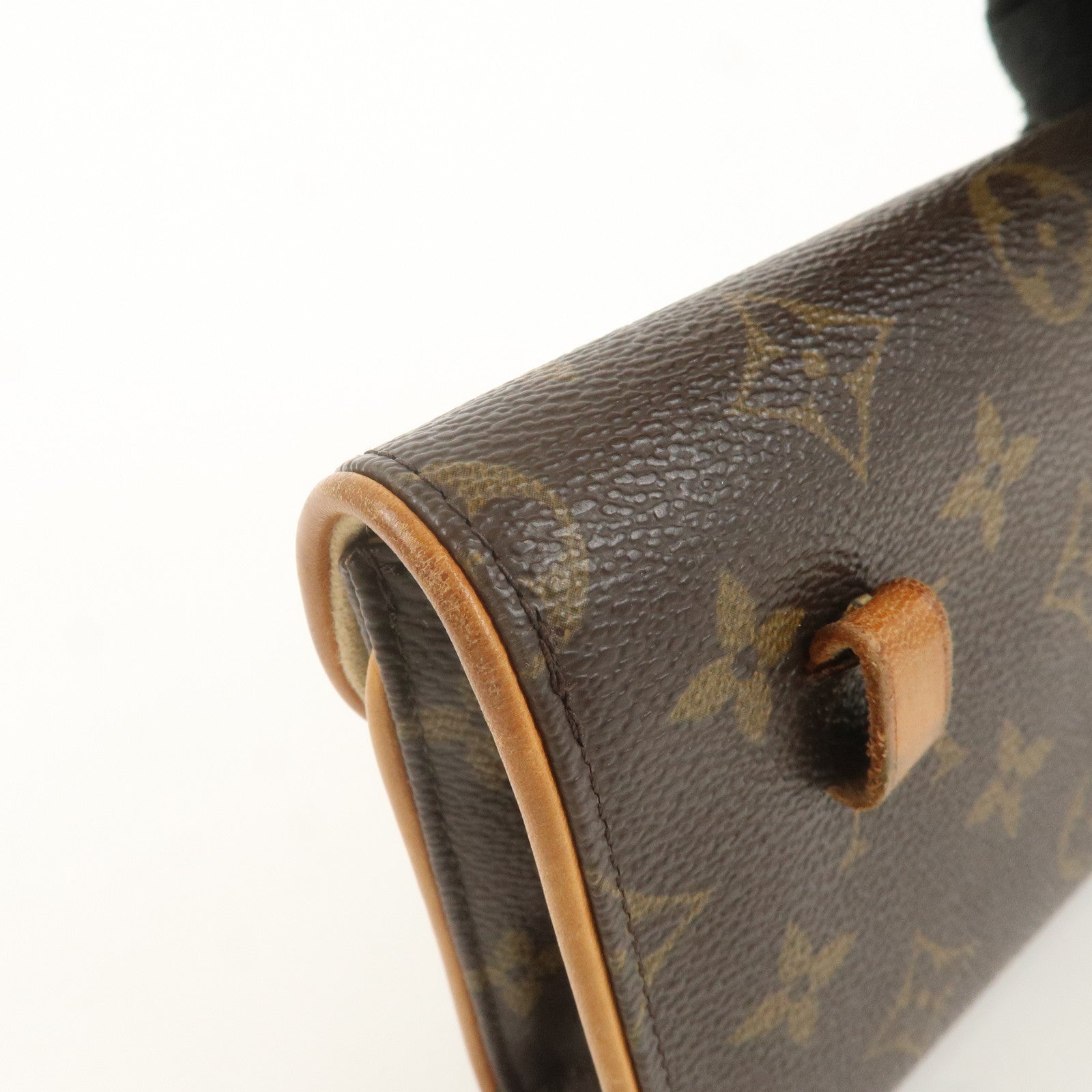 Louis Vuitton Monogram Pochette Florentine Waist Bag BeltXS M51855