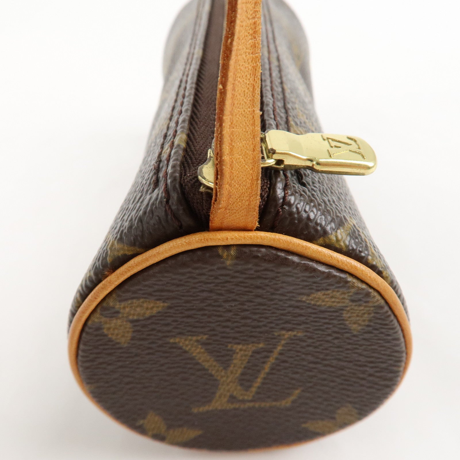 Louis Vuitton Monogram Papillon Pouch For Papillon Bag Brown Used