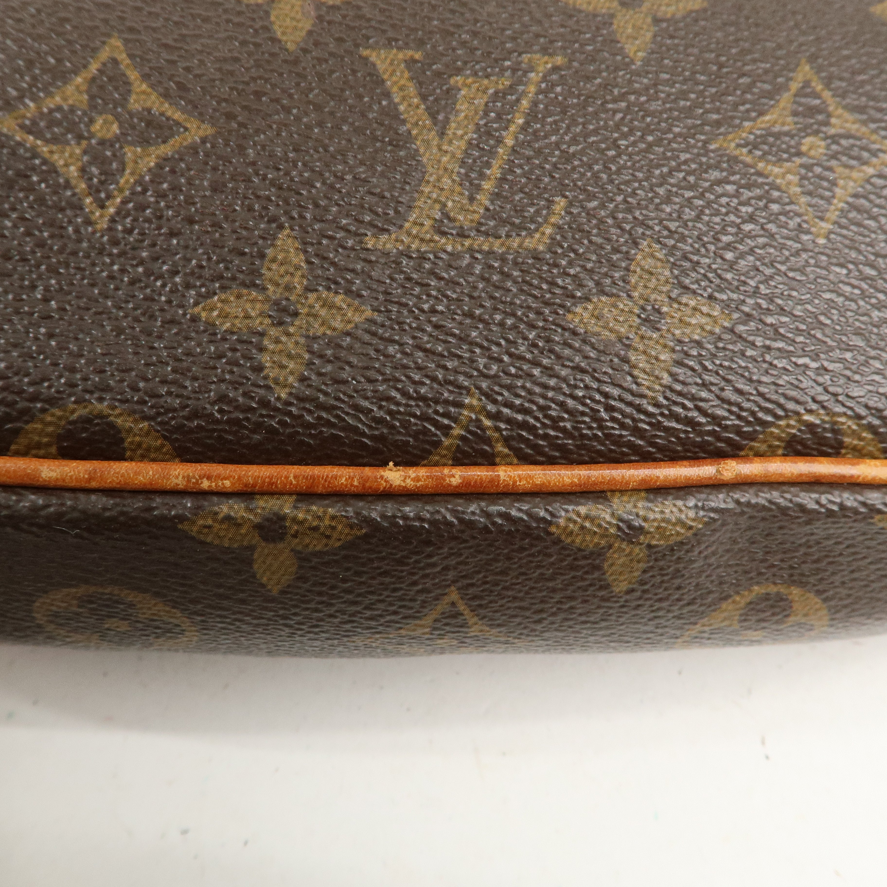 Louis Vuitton Monogram Odeon PM Shoulder Bag Brown M56390