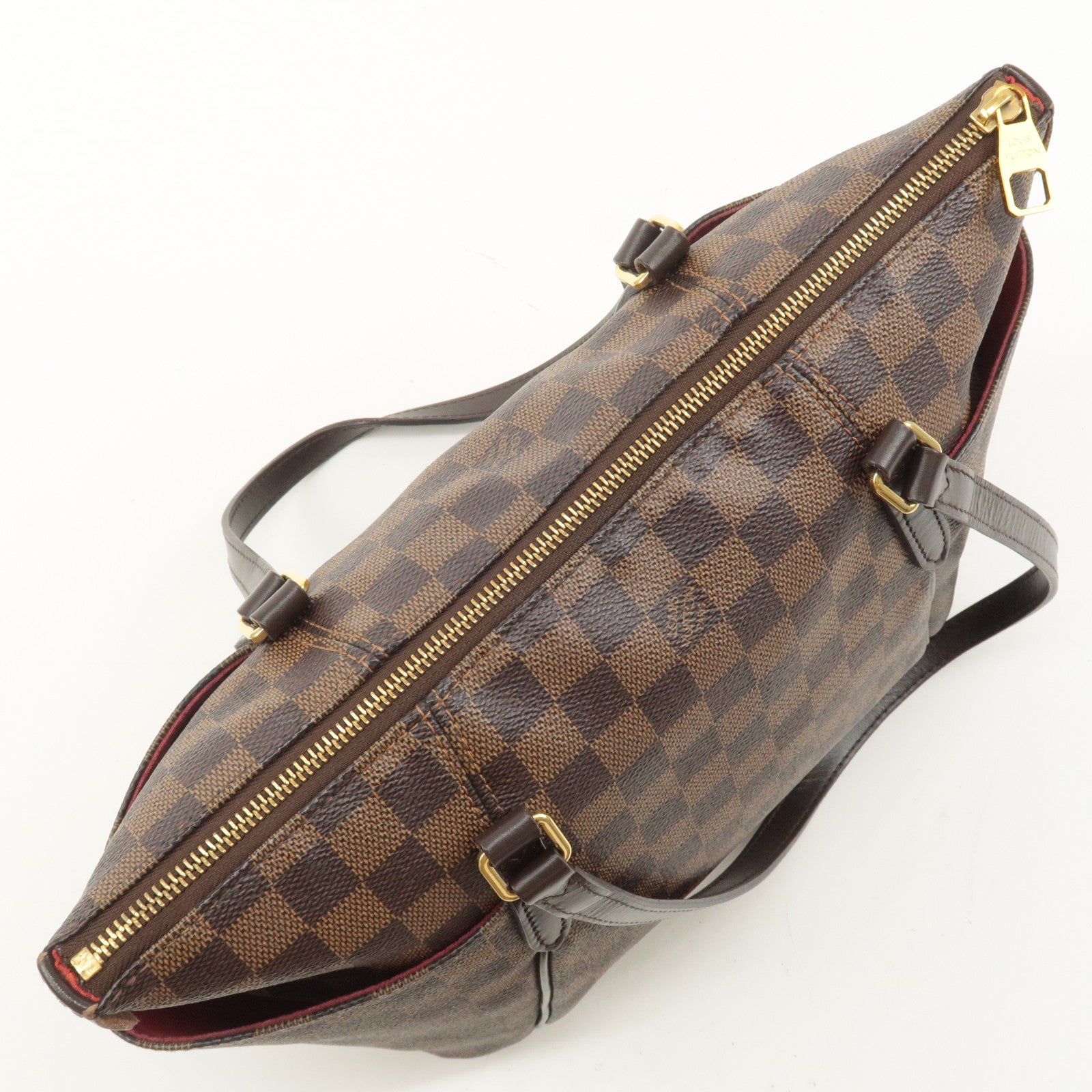 Louis Vuitton Damier Totally PM Tote Bag Brown N41282