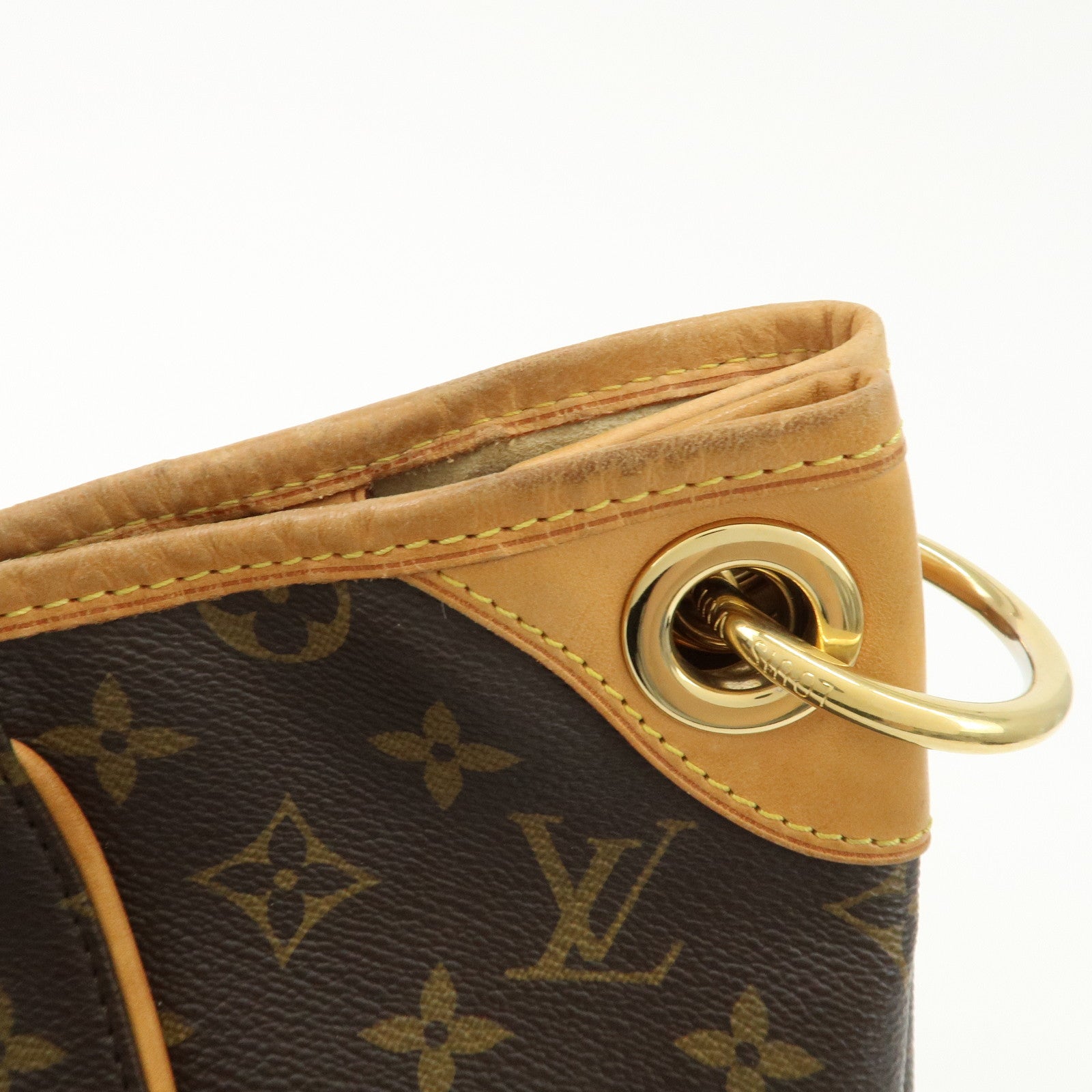 Louis Vuitton Monogram Galliera PM Shoulder Bag Brown M56382