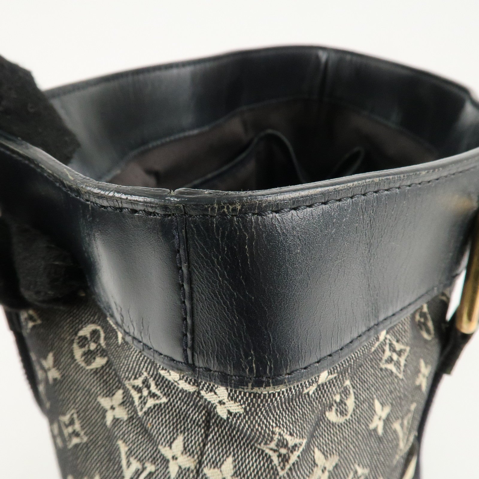 Louis Vuitton Monogram Mini Lucille GM Tote Bag Noir M92609 Used