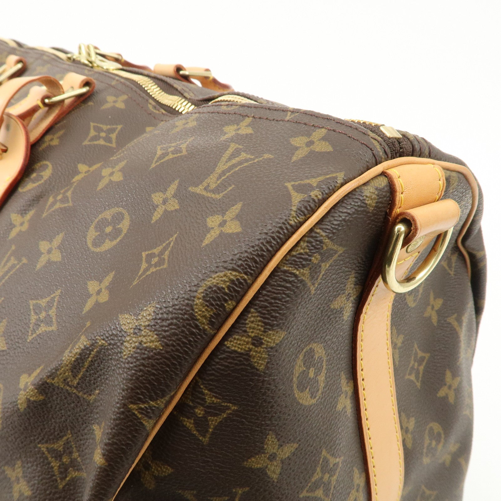 Louis Vuitton Monogram Keep All Bandouliere 55 Boston Bag M41414 Used