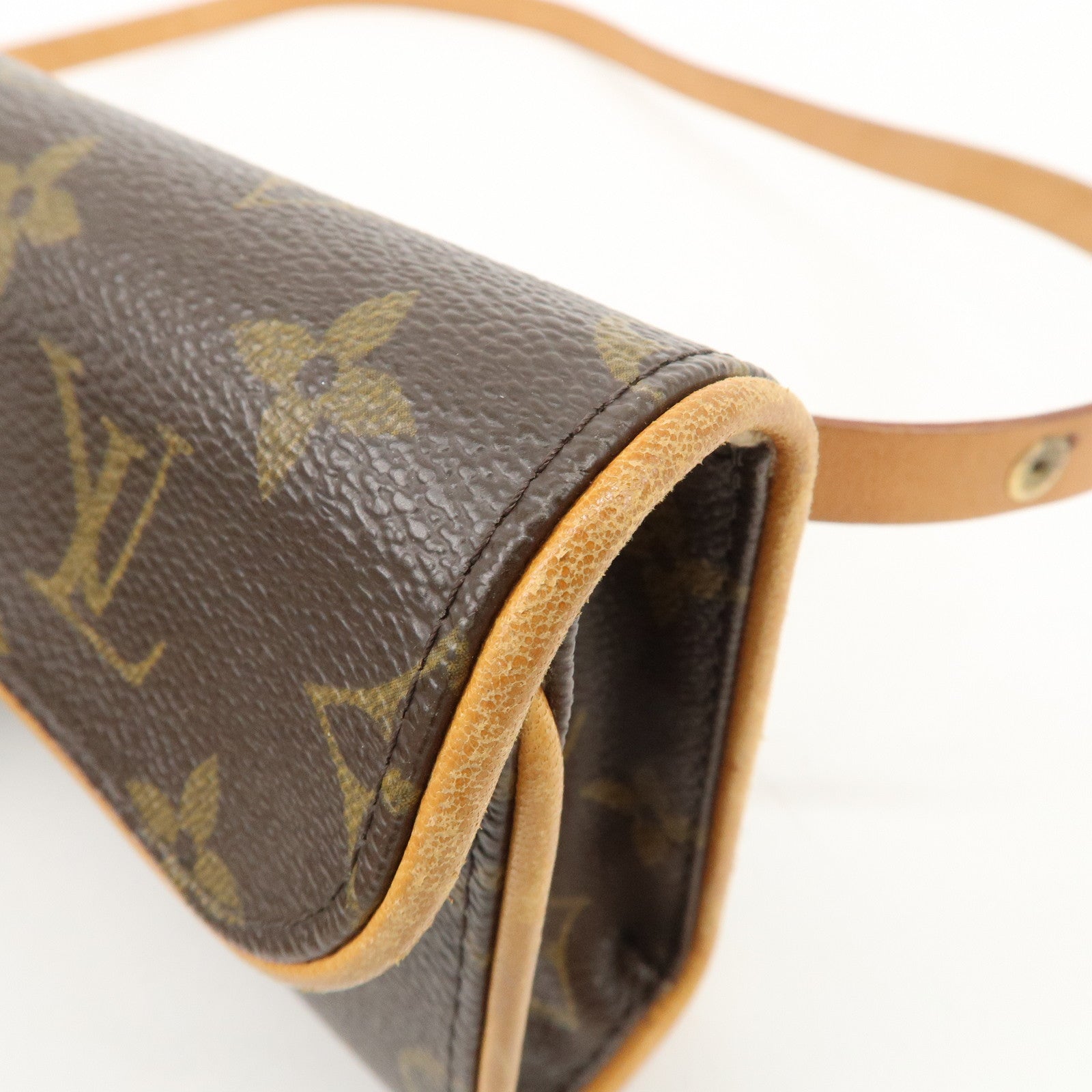 Louis Vuitton Monogram Pochette Florentine Waist Bag BeltXS M51855