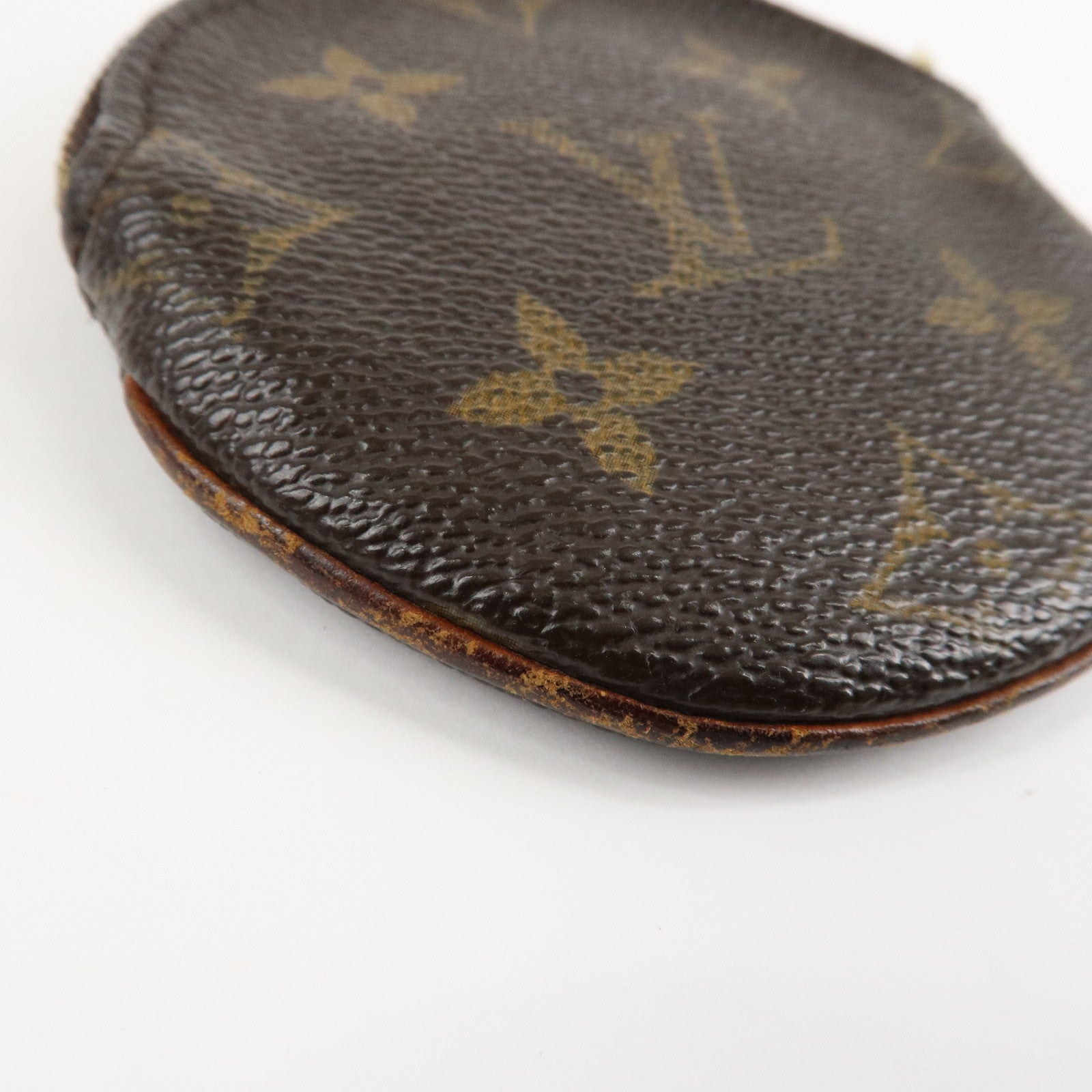 Louis Vuitton Monogram Set of 2 Coin Case Brown M62650 M61926 Used