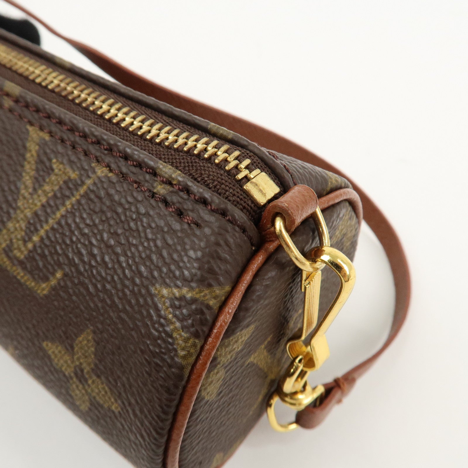 Louis Vuitton Monogram Mini Pouch for Papillon Bag Old Style Used