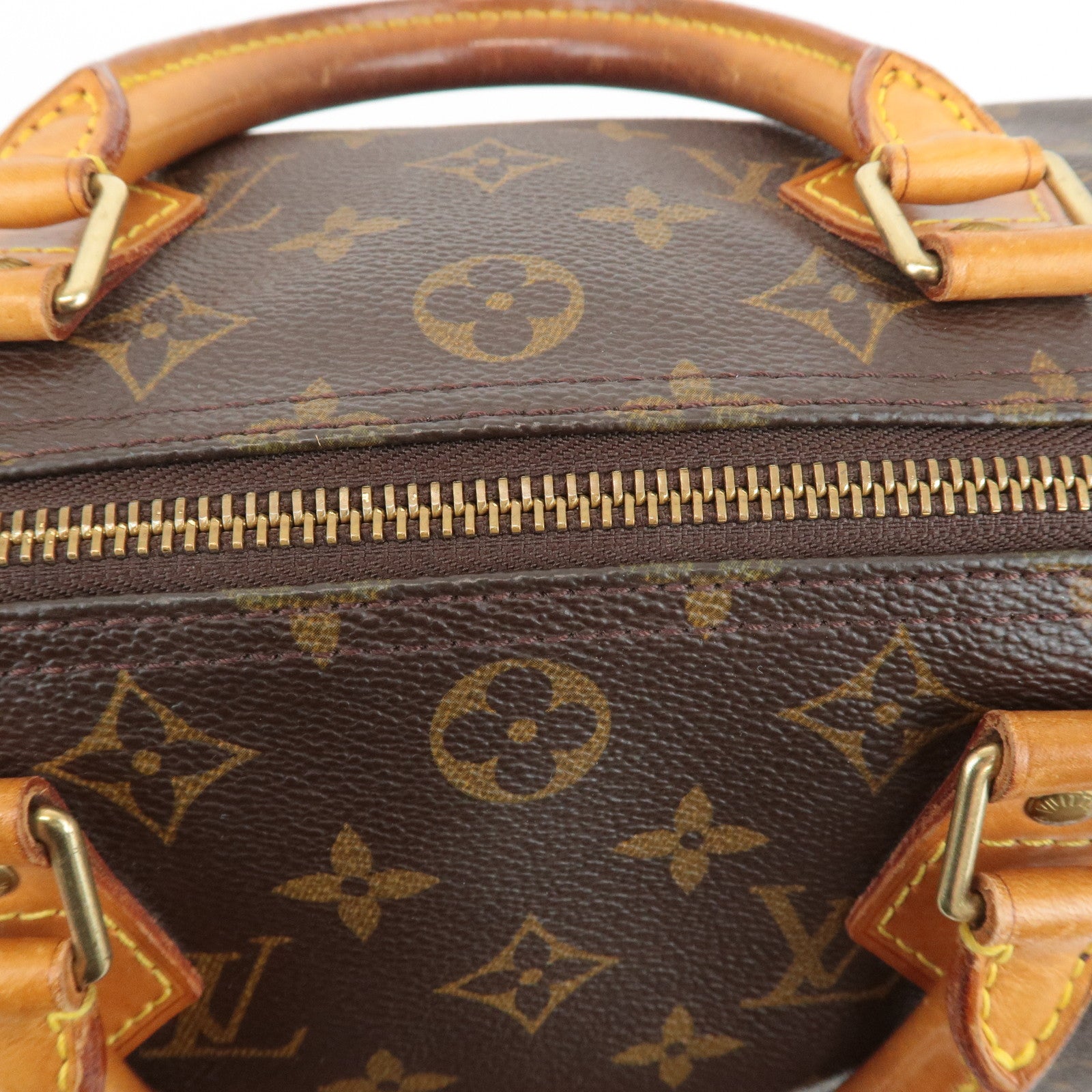 Louis Vuitton Monogram Speedy 30 Hand Bag Boston Bag M41526 Used